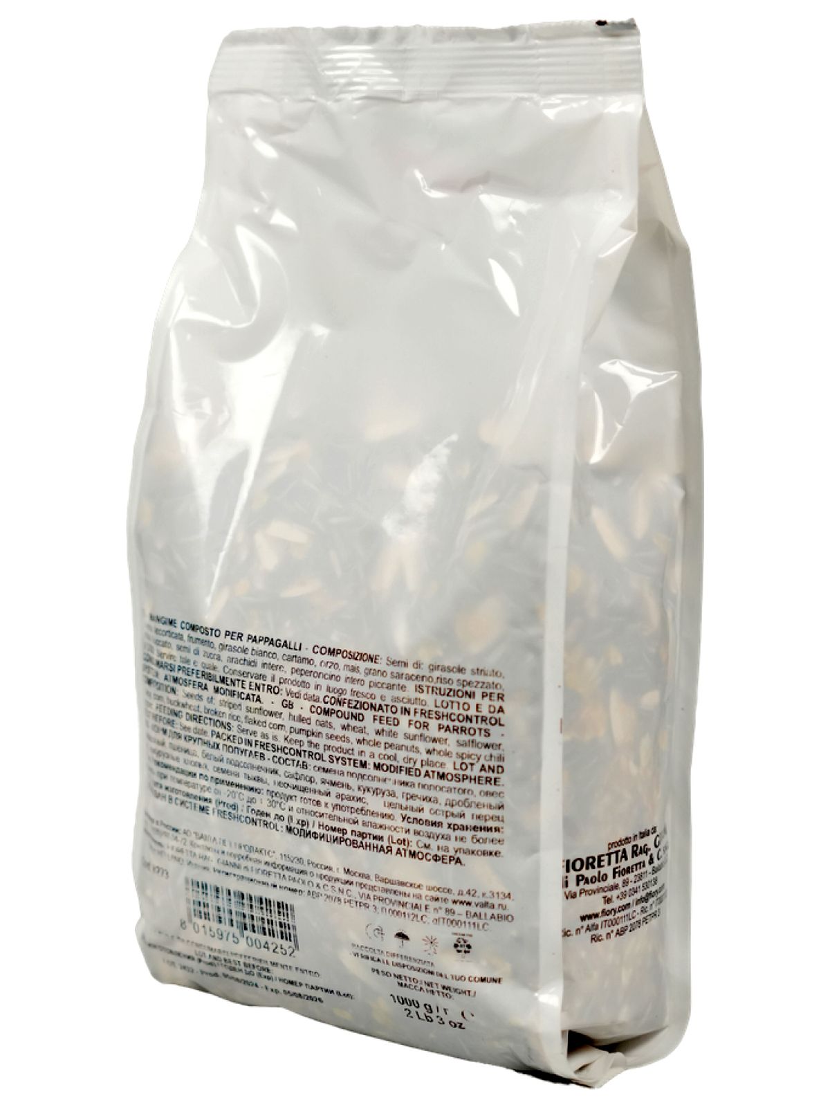 Корм Fiory Pet Paradise для крупных попугаев 1 кг