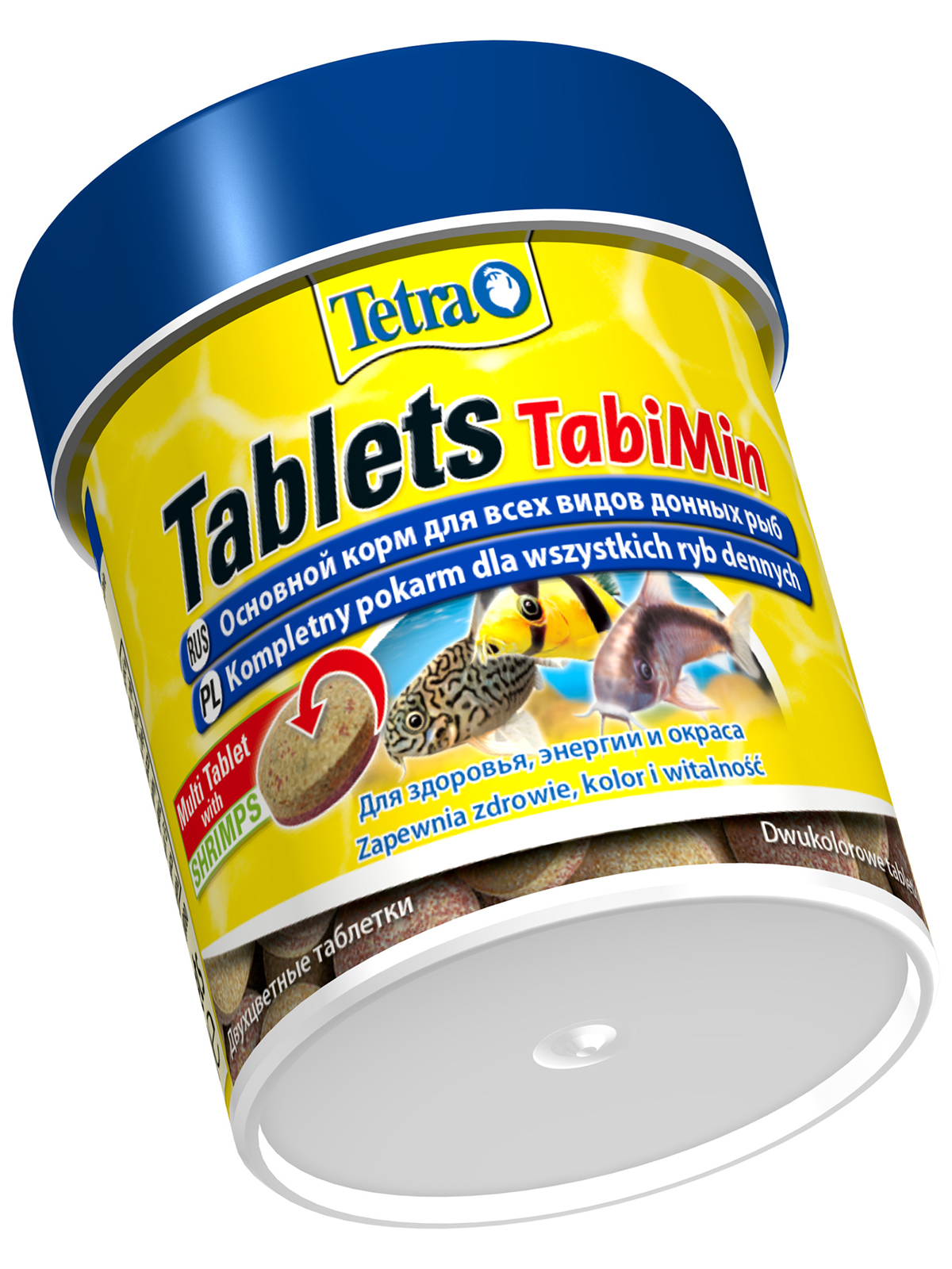 TetraTabletsTabiMin корм для всех видов донных рыб 120 таб.