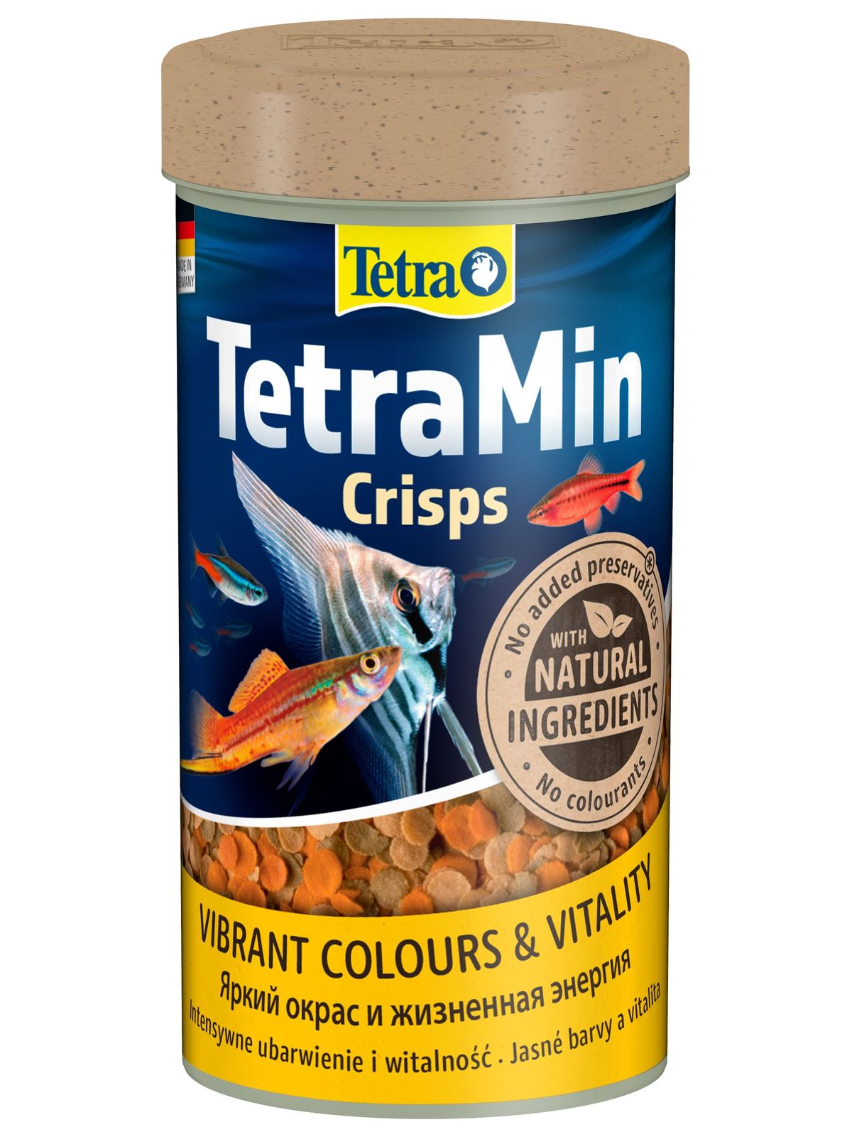 TetraMin Crisps корм-чипсы для всех видов рыб 250 мл