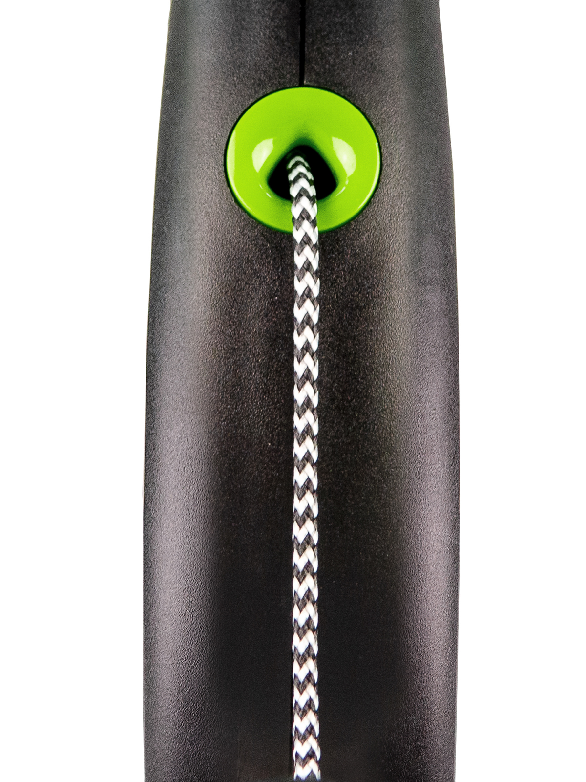 Flexi flexi рулетка Black Design XS (до 8 кг) 3 м трос черный/зеленый