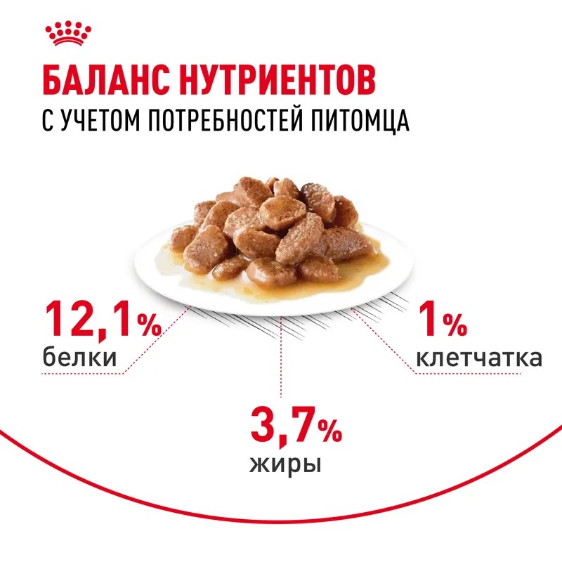 ROYAL CANIN Влажный корм для кошек здоровье кожи и шерсти в соусе, 1шт-85гр 9003579308929