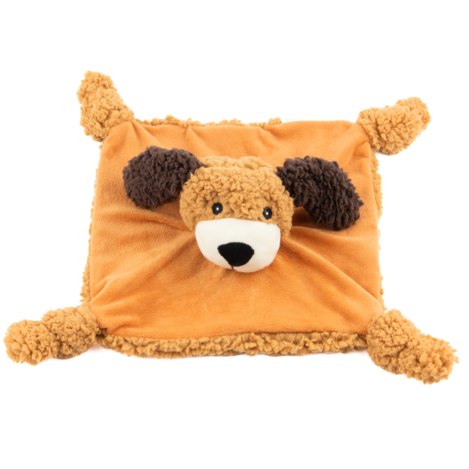 Aromadog Игрушка AROMADOG Rescue для собак Собачка-плед 30 см с пищалкой, рыжая