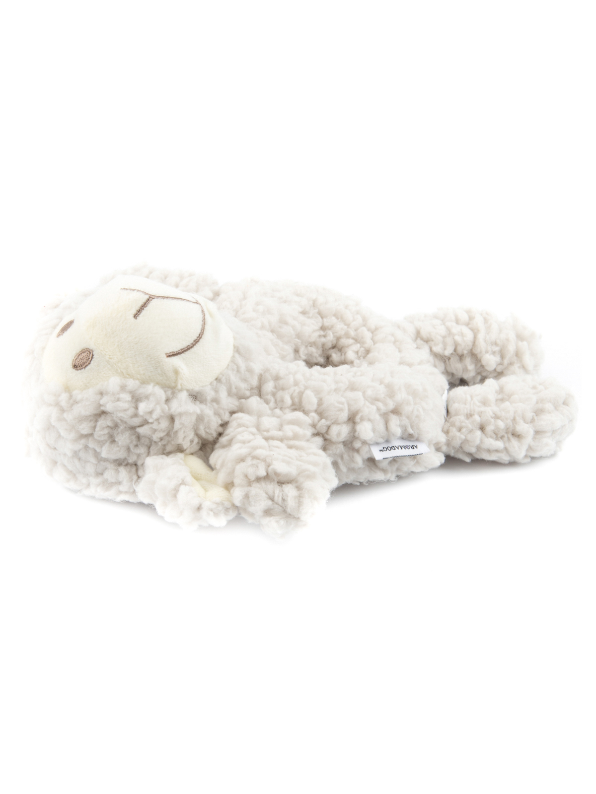 Aromadog Игрушка AROMADOG Senior для собак Овечка-кольцо 23 см с пищалкой, серый