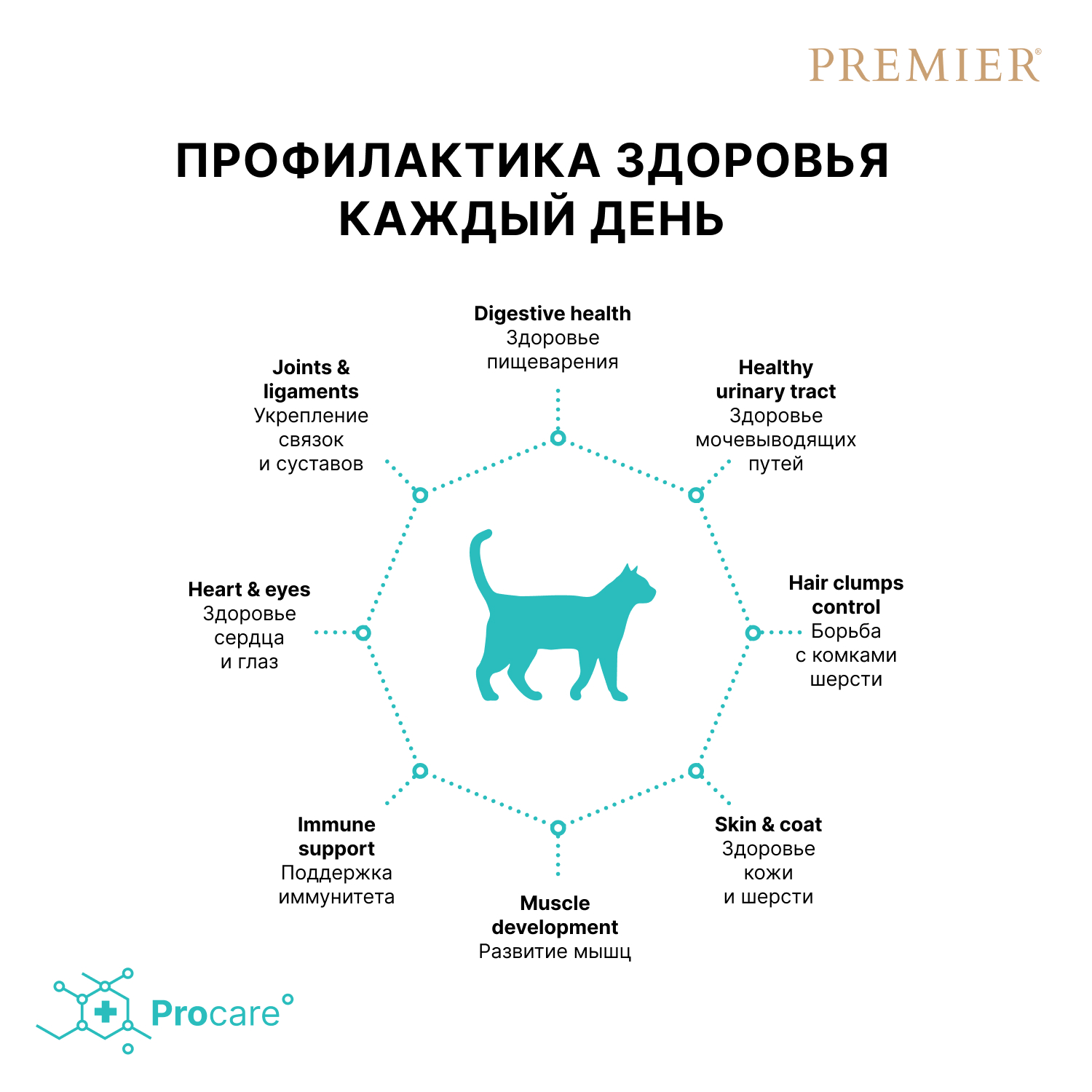 Premier Сухой корм для кошек с лососем и индейкой 400 гр 5407007851430