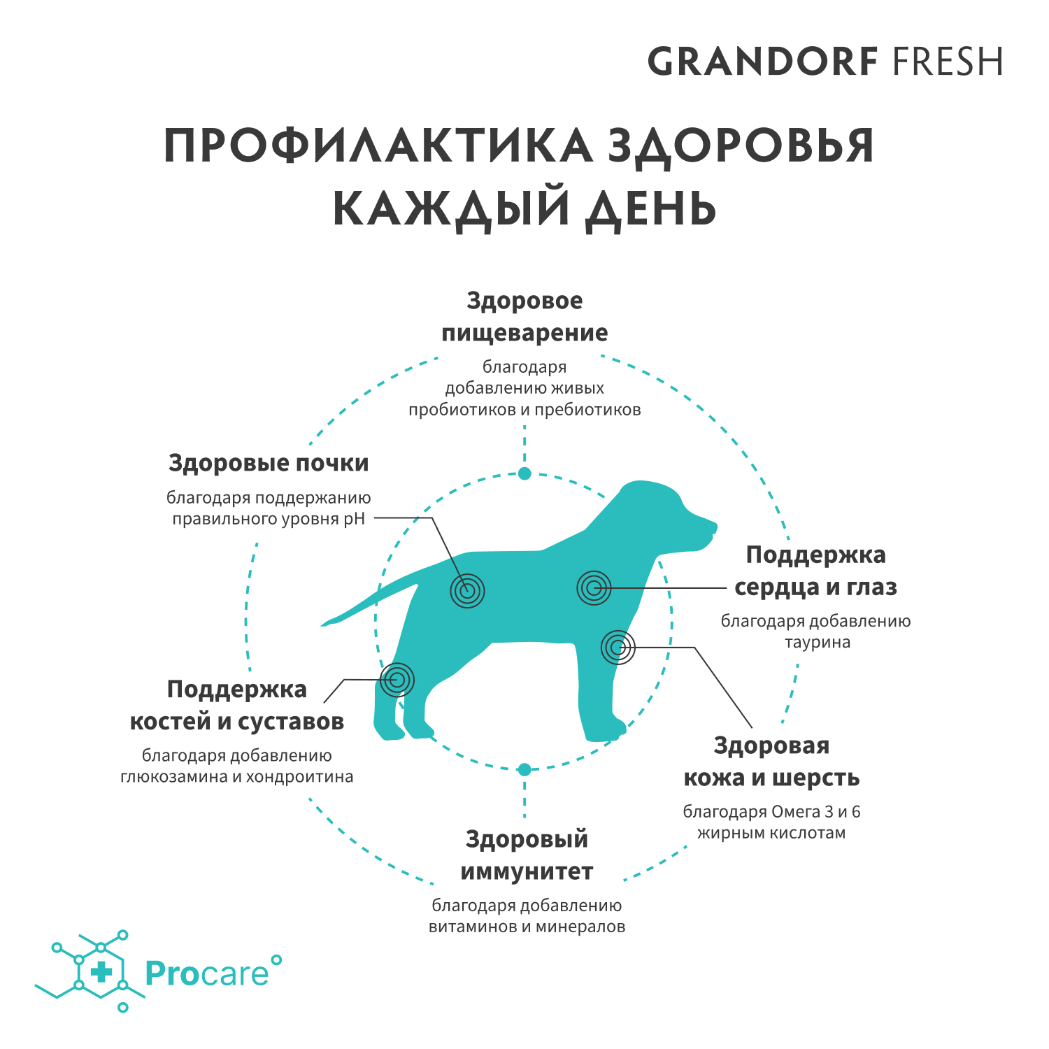 Grandorf Fresh Grandorf Сухой беззерновой корм для средних юниоров с ягненком 1 кг 5407007852710