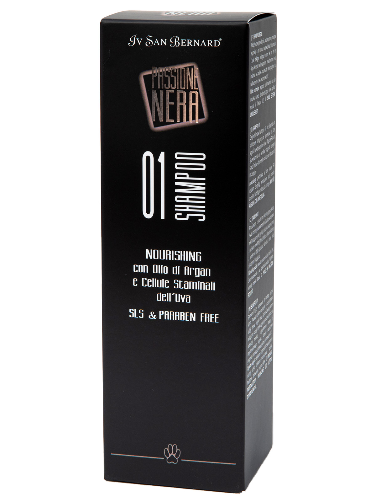 ISB  Black Passion 01 Шампунь с аргановым маслом 250 мл 8022767039996