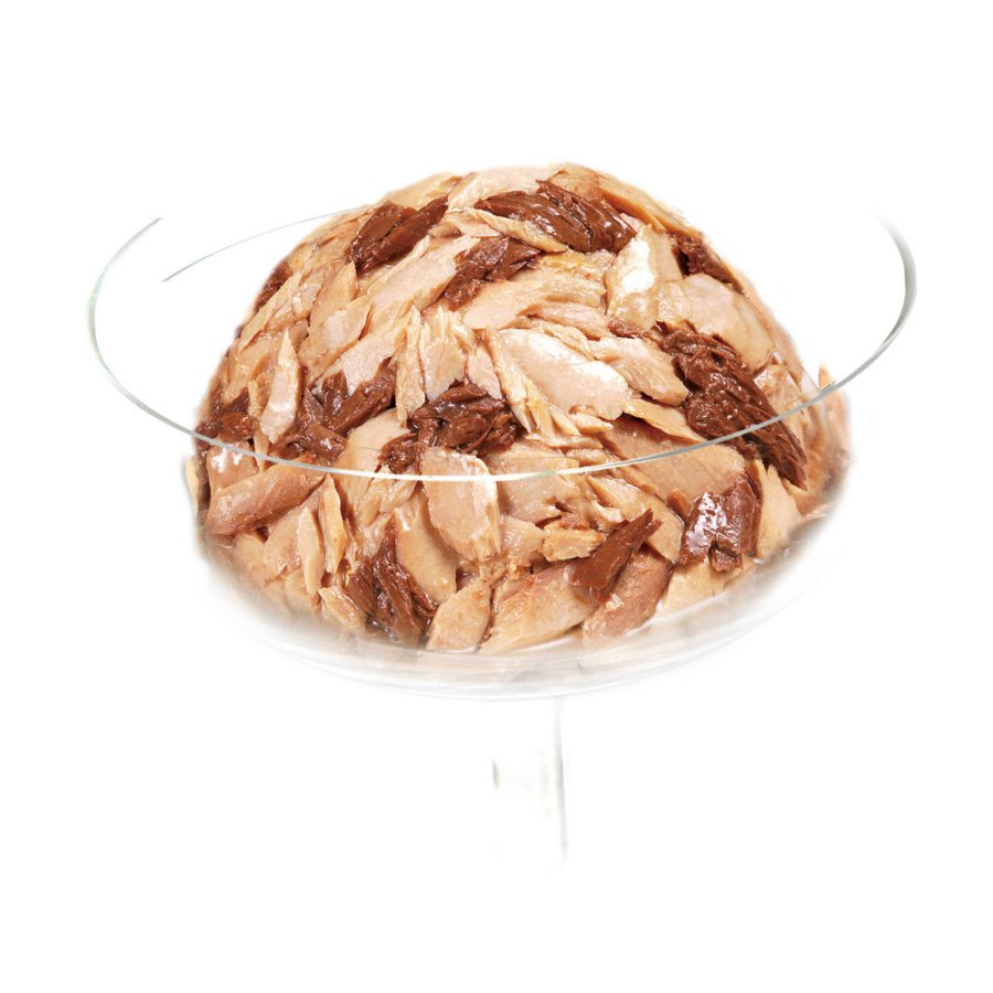 INABA CIAO Kin no dashi Влажный корм для кошек, тунец Магуро и тунец Кацуо со вкусом морского гребешка, 60 г