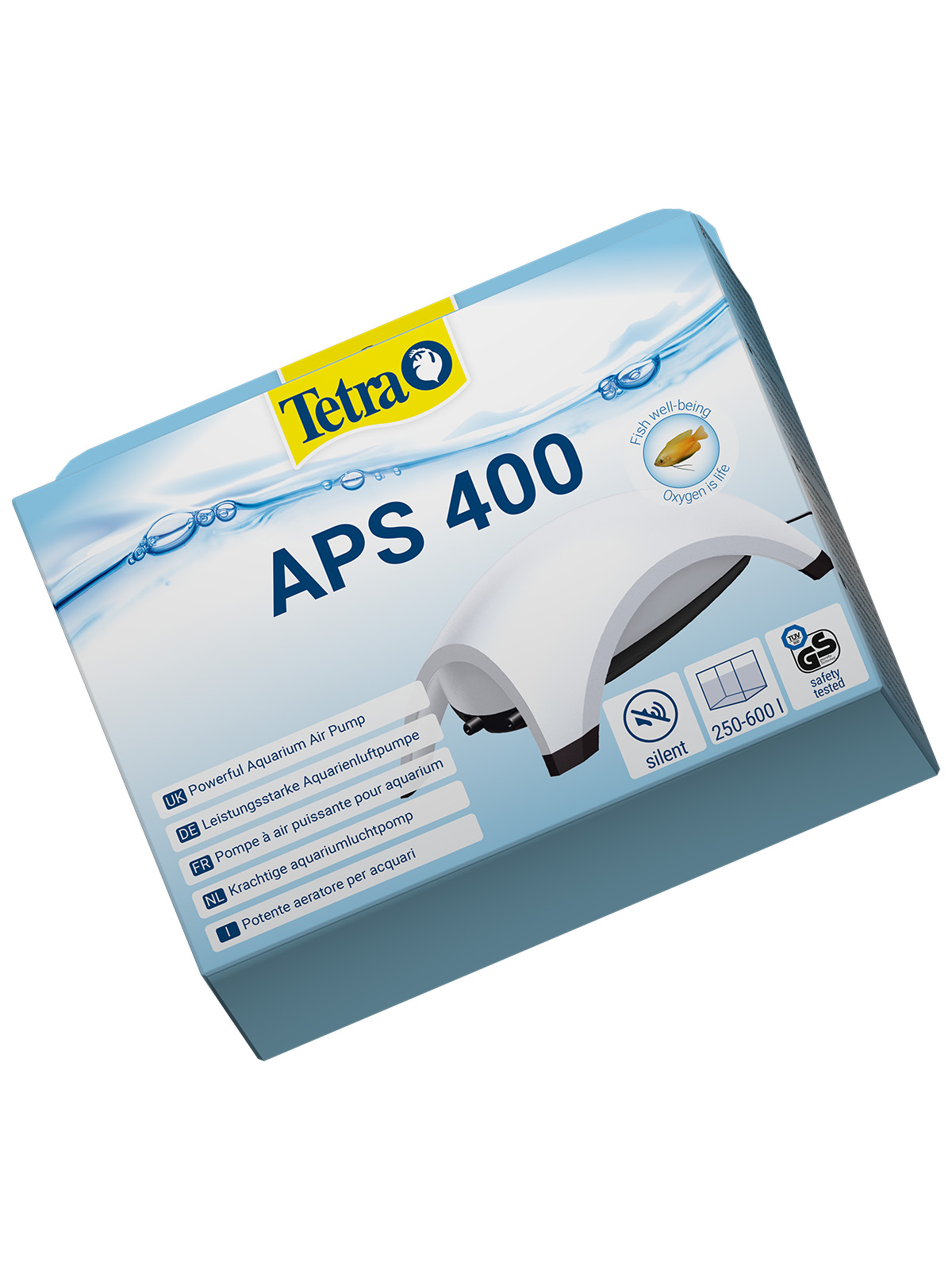 Tetra AРS 400 компрессор для аквариумов 250-600 л белый