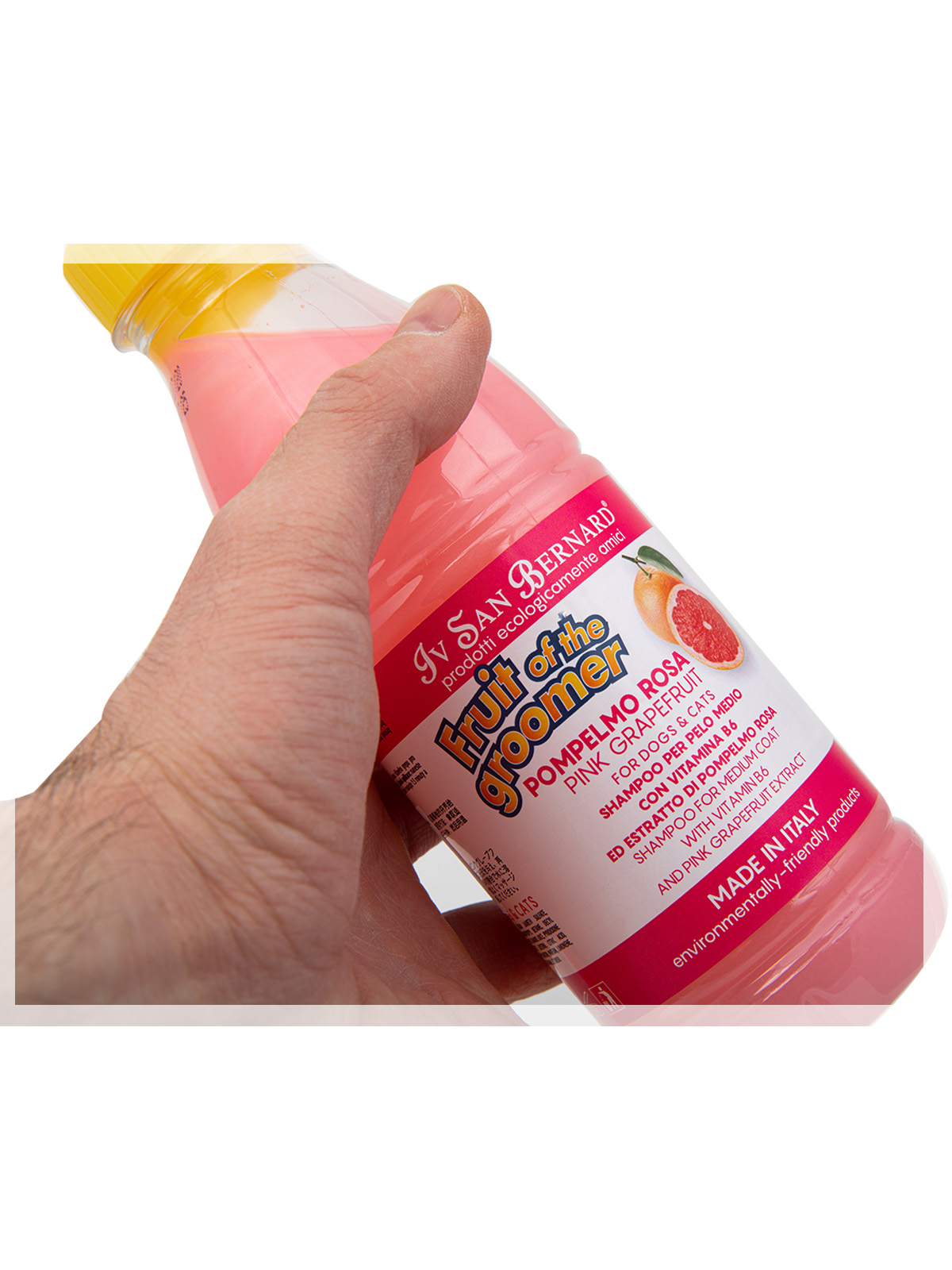 ISB  Grapefruit Шампунь для шерсти средней длины 1 л 8022767041548