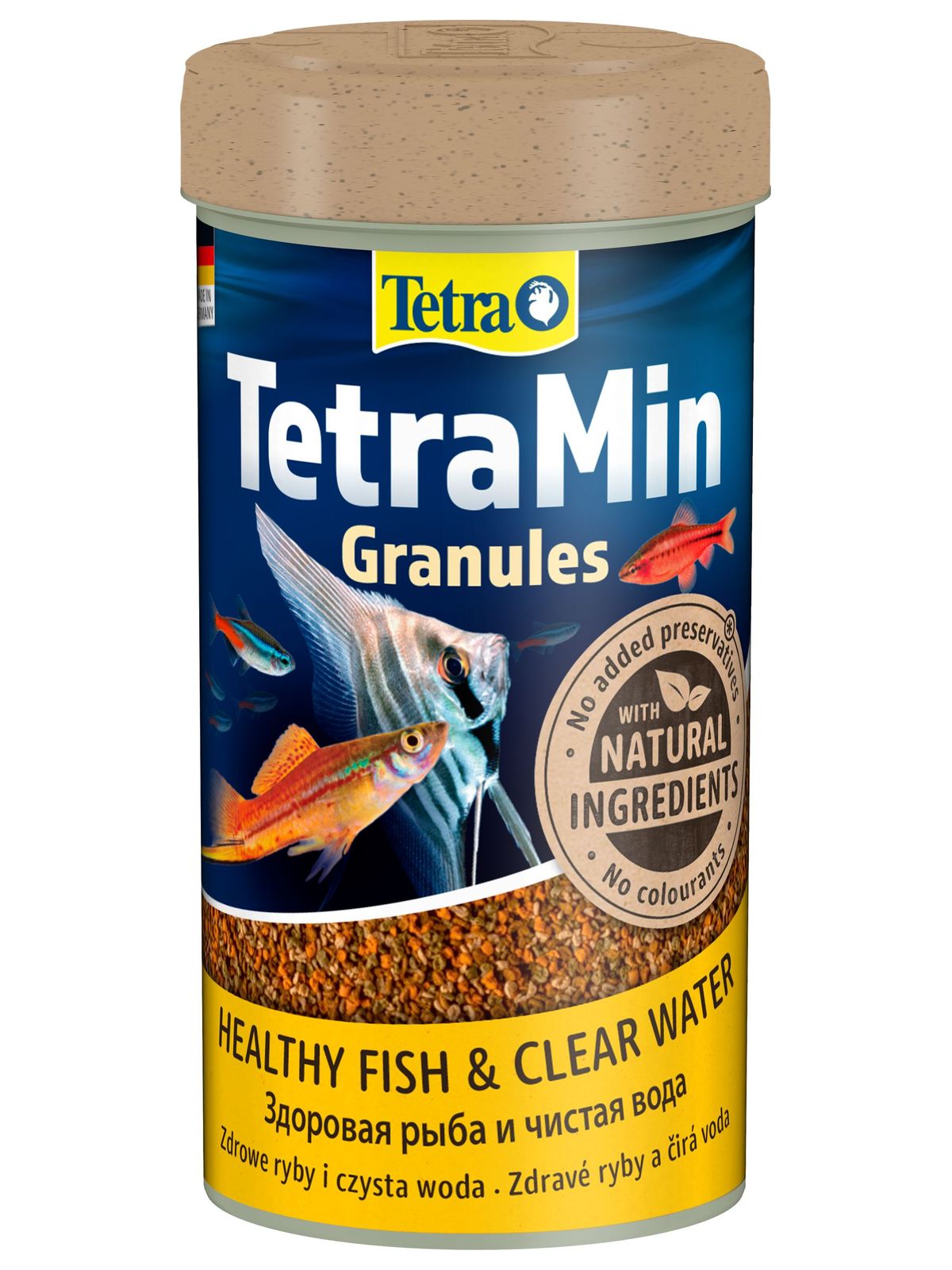 TetraMin Granules корм для всех видов рыб в гранулах 250 мл