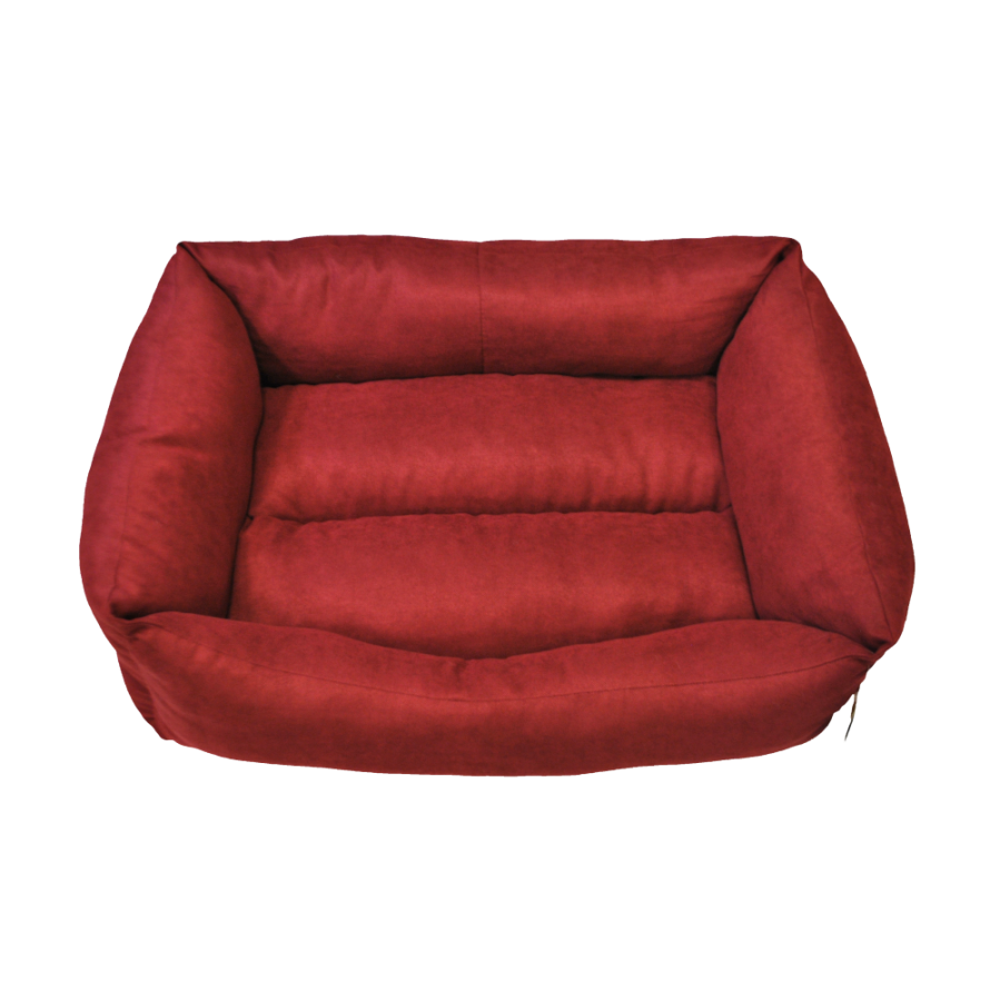 STORYTAILS MUSHU  Лежанка прямоугольная  Красный рубин M 70 x 60 x 23 см