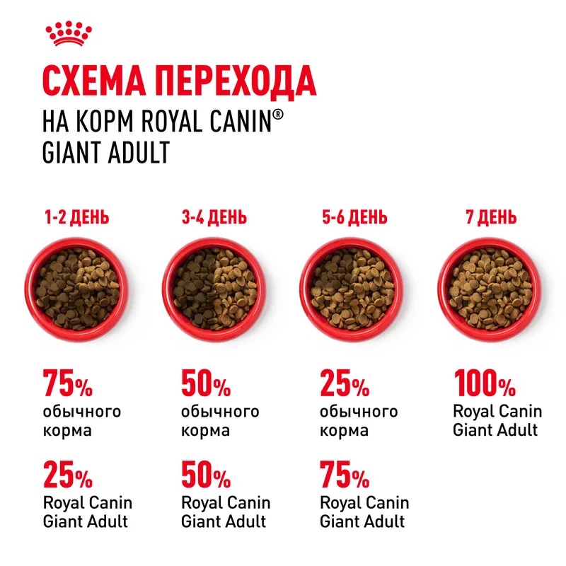 ROYAL CANIN Giant корм сухой для собак гигантских пород 15 кг 4627109384914