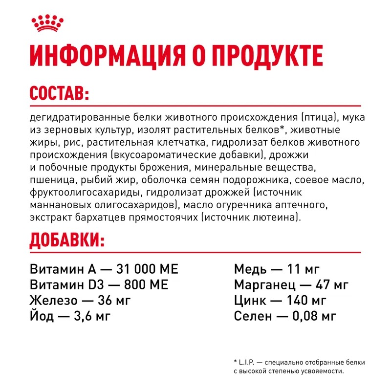 ROYAL CANIN Persian Сухой корм для взрослых персидских кошек 400 гр 4627109383191