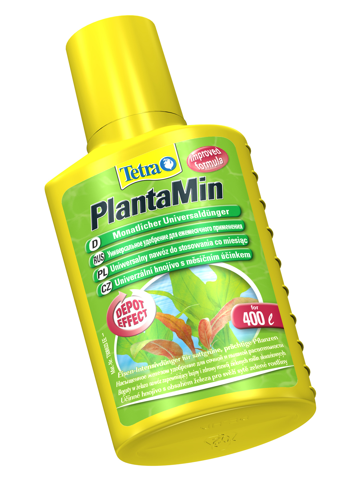 Tetra PlantaMin жидкое удобрение с Fe и микроэлементами 100 мл