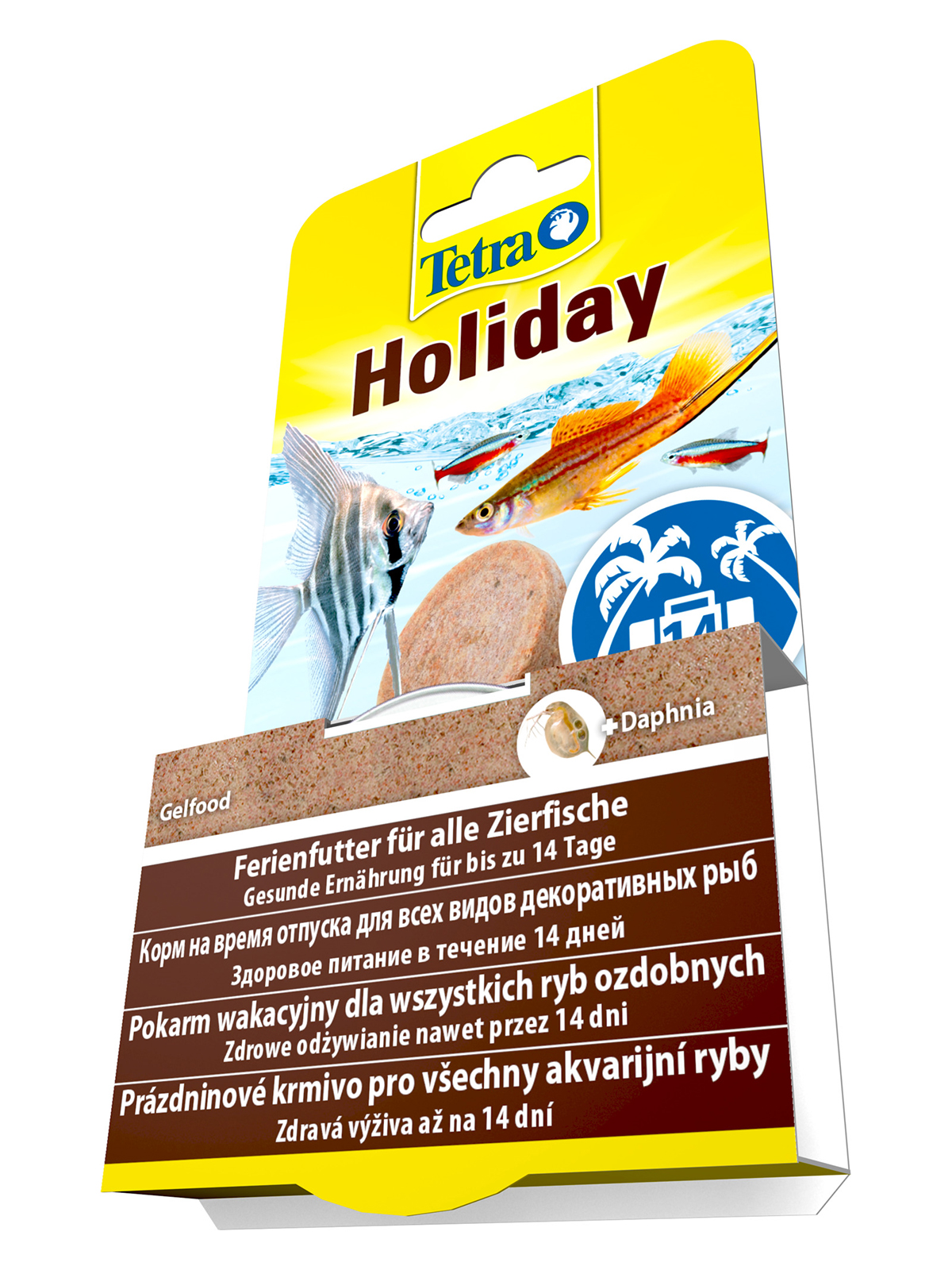 TetraHoliday корм для рыб "отпуск 14 дней", твердый гель 30 г