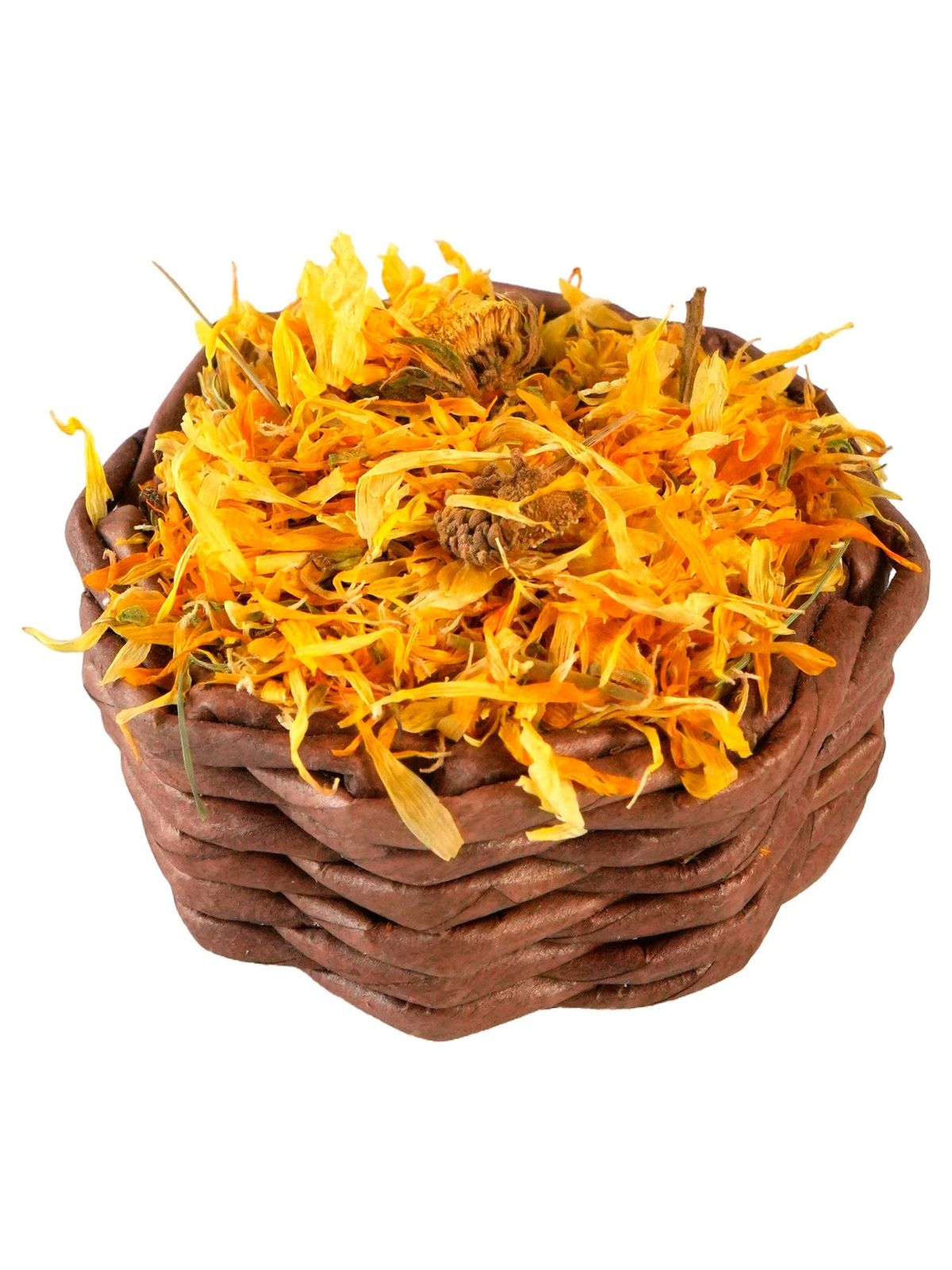 Лакомство Bambini Pets Корзина с высушенными цветками календулы для грызунов и кроликов, 10 г.