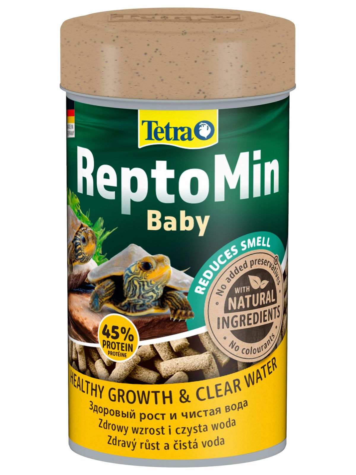 Tetra ReptoMin Baby корм для молоди водных черепах 100 мл