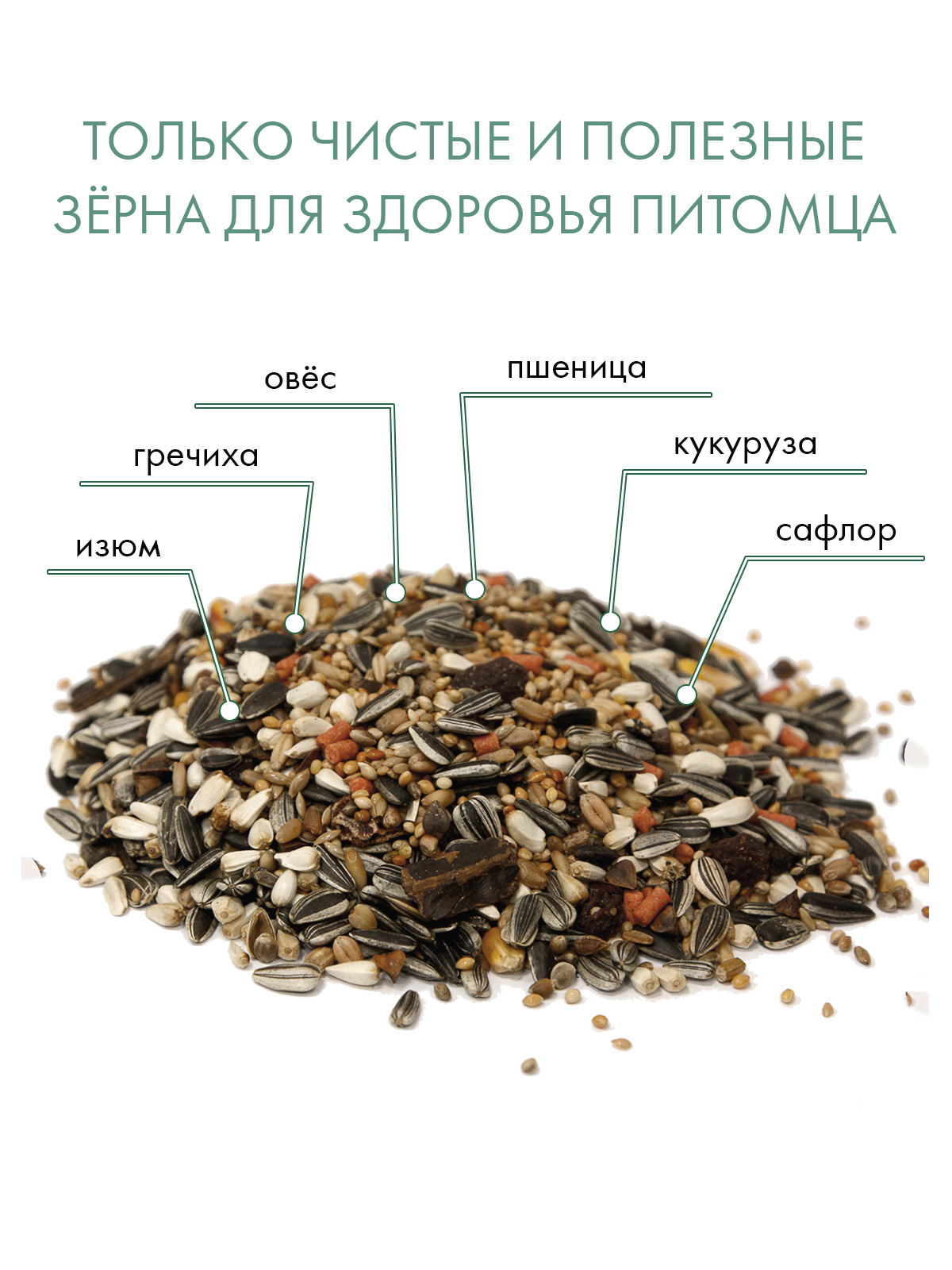 Корм Fiory Parrocchetti African для средних попугаев 3,2 кг