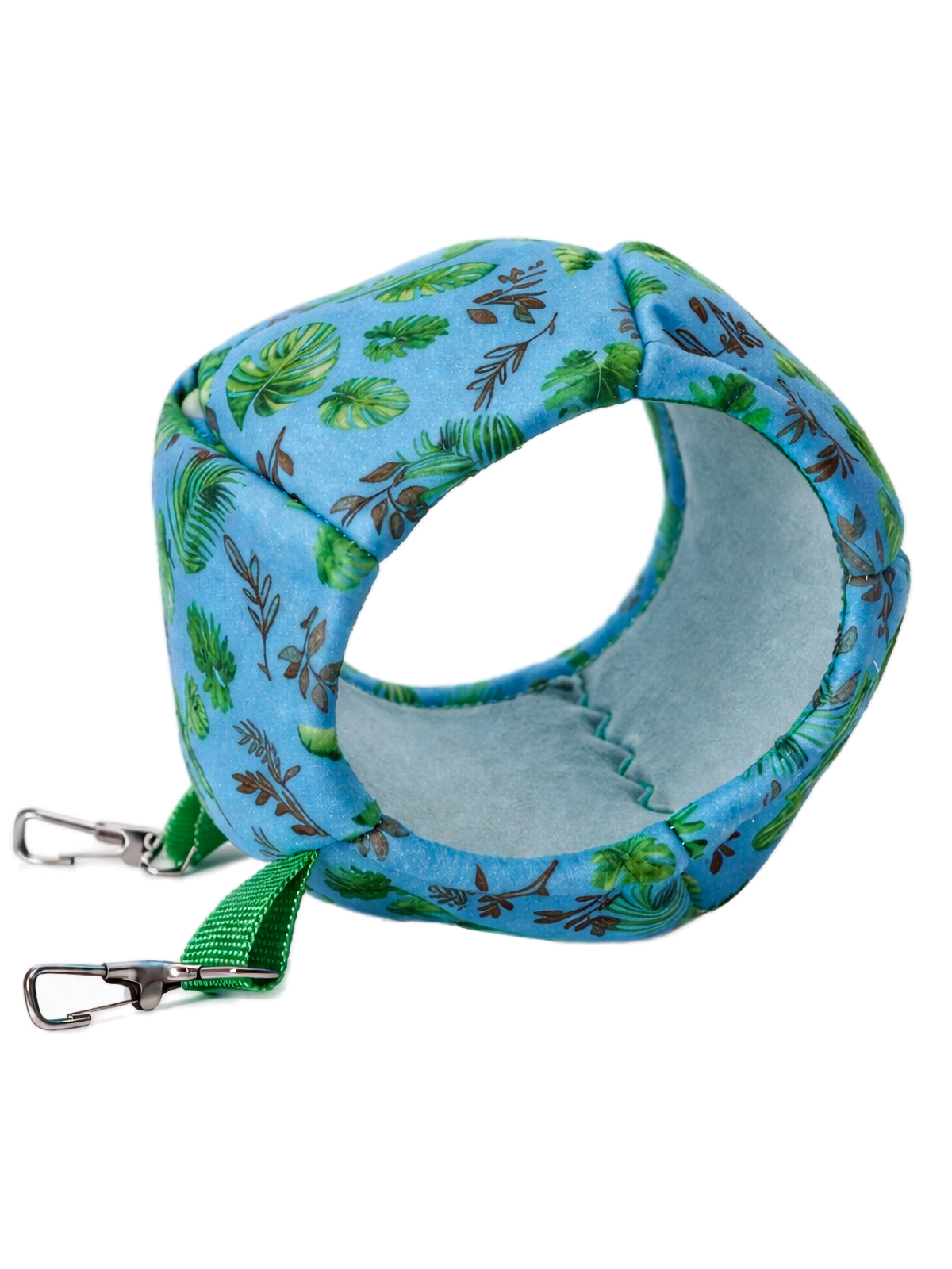 Bambini Pets Гамак подвесной из фетра  "Мяч регби" для грызунов и хорьков 18*13*13 см