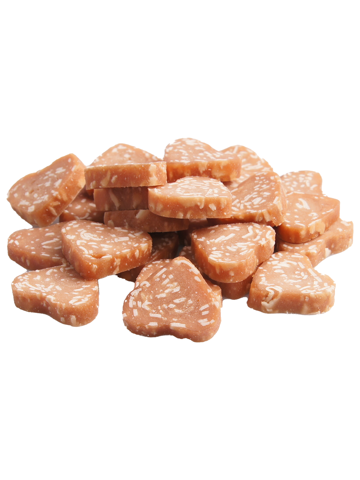 Wanpy Cat Лакомство для кошек сердечки из курицы с треской 80 г