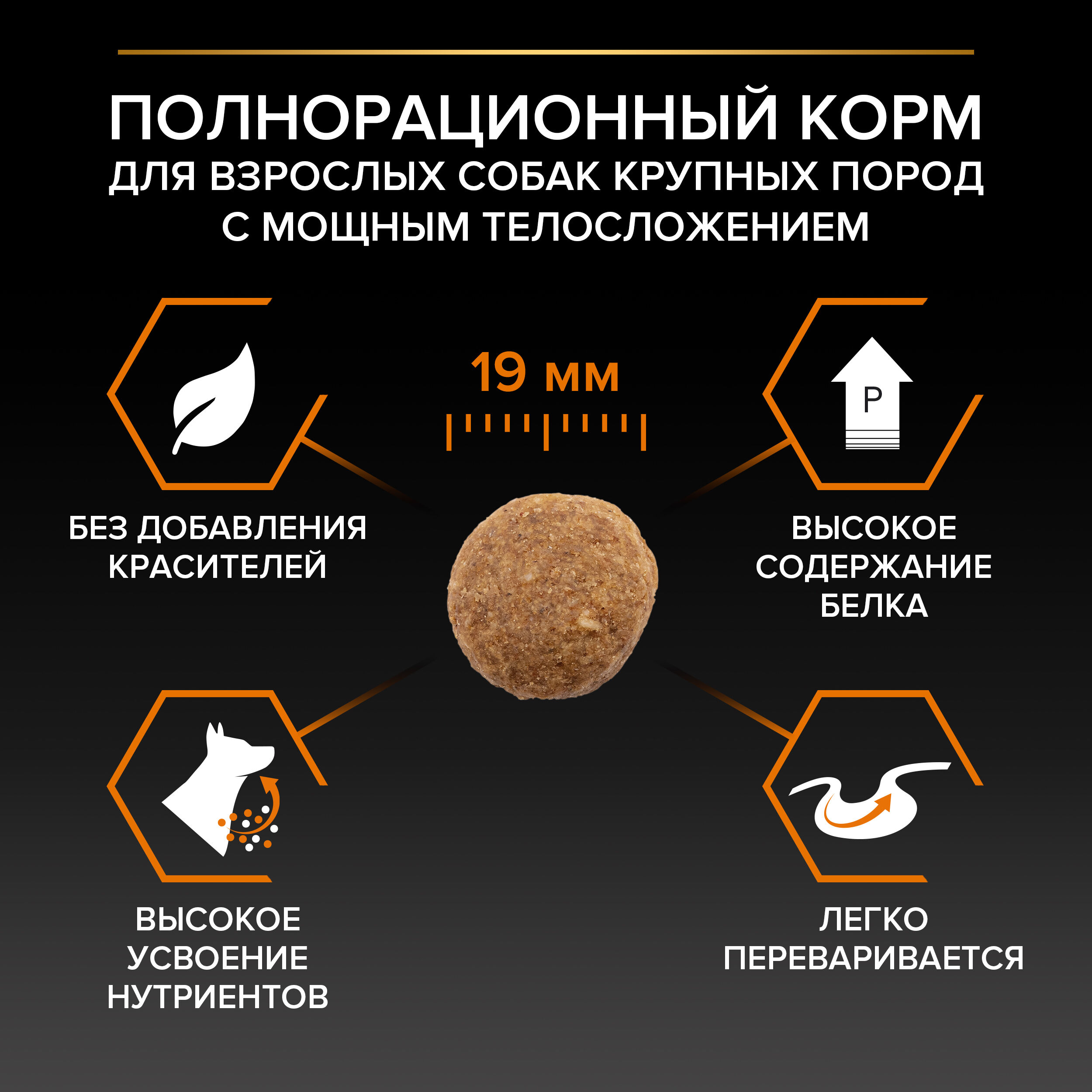 Сухой корм PRO PLAN EVERYDAY NUTRITION для взрослых собак крупных пород с мощным телосложением с курицей, 14 кг 7613035120426