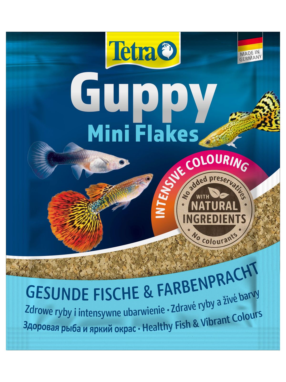 TetraGuppy корм в хлопьях для гуппи 12 г (sachet)