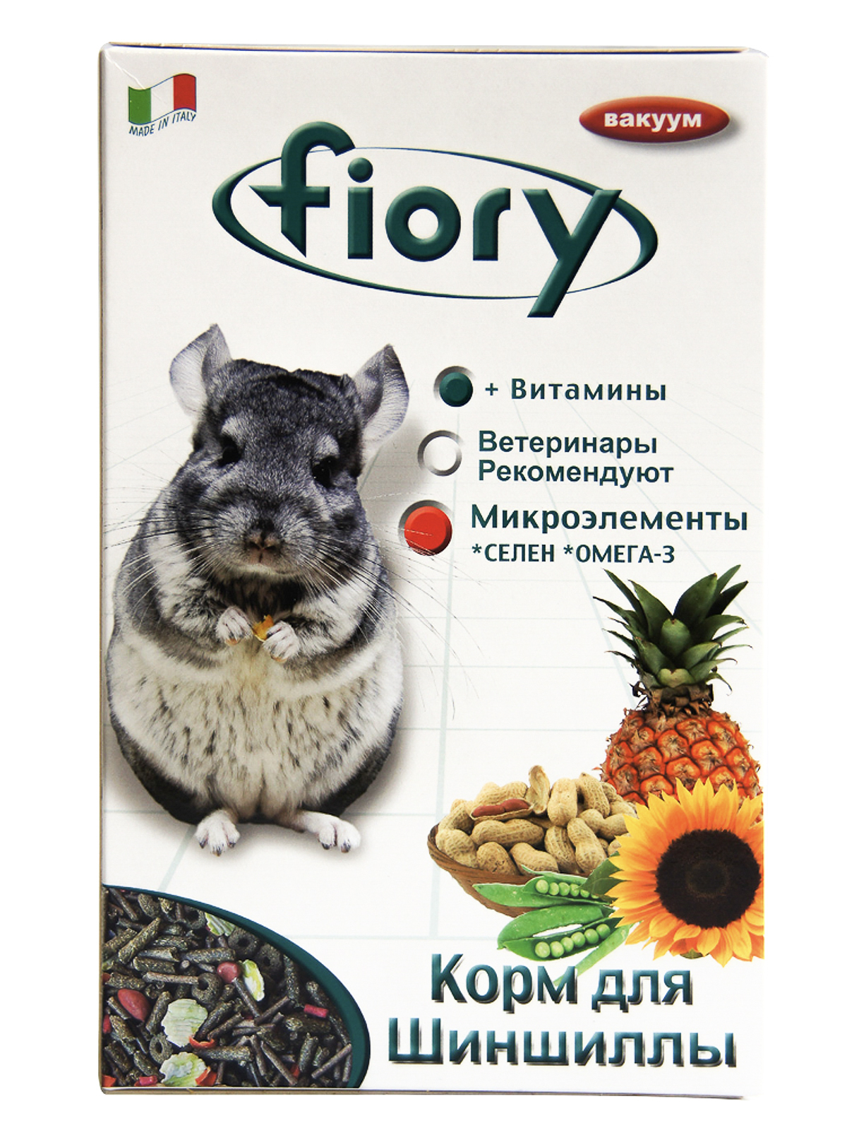 Корм Fiory Cincy для шиншилл 800 г