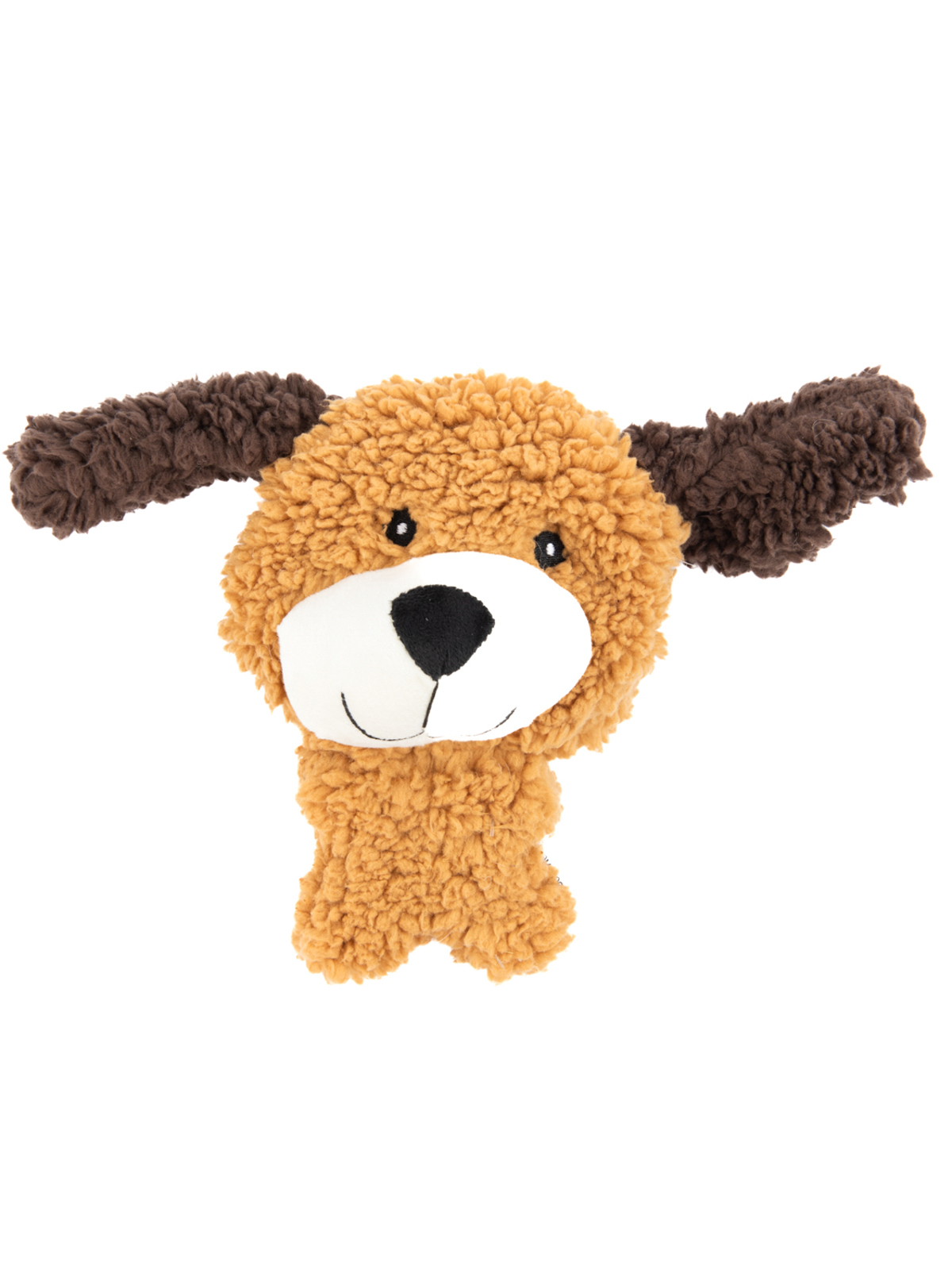 Aromadog Игрушка AROMADOG Rescue для собак Собачка BIG HEAD 18 см с пищалкой, рыжая