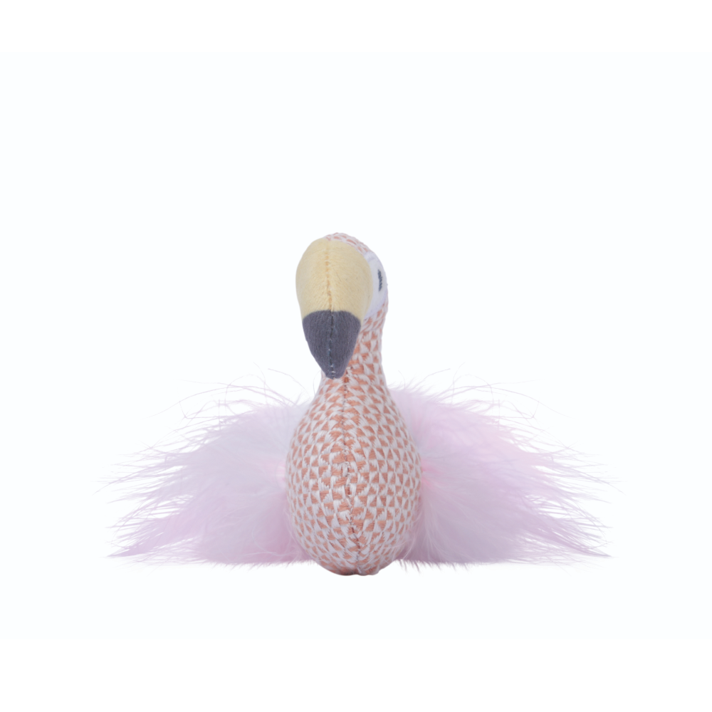 Игрушка для кошек с кошачьей мятой PLUME Фламинго 7х8х3см, Mpets 20647099