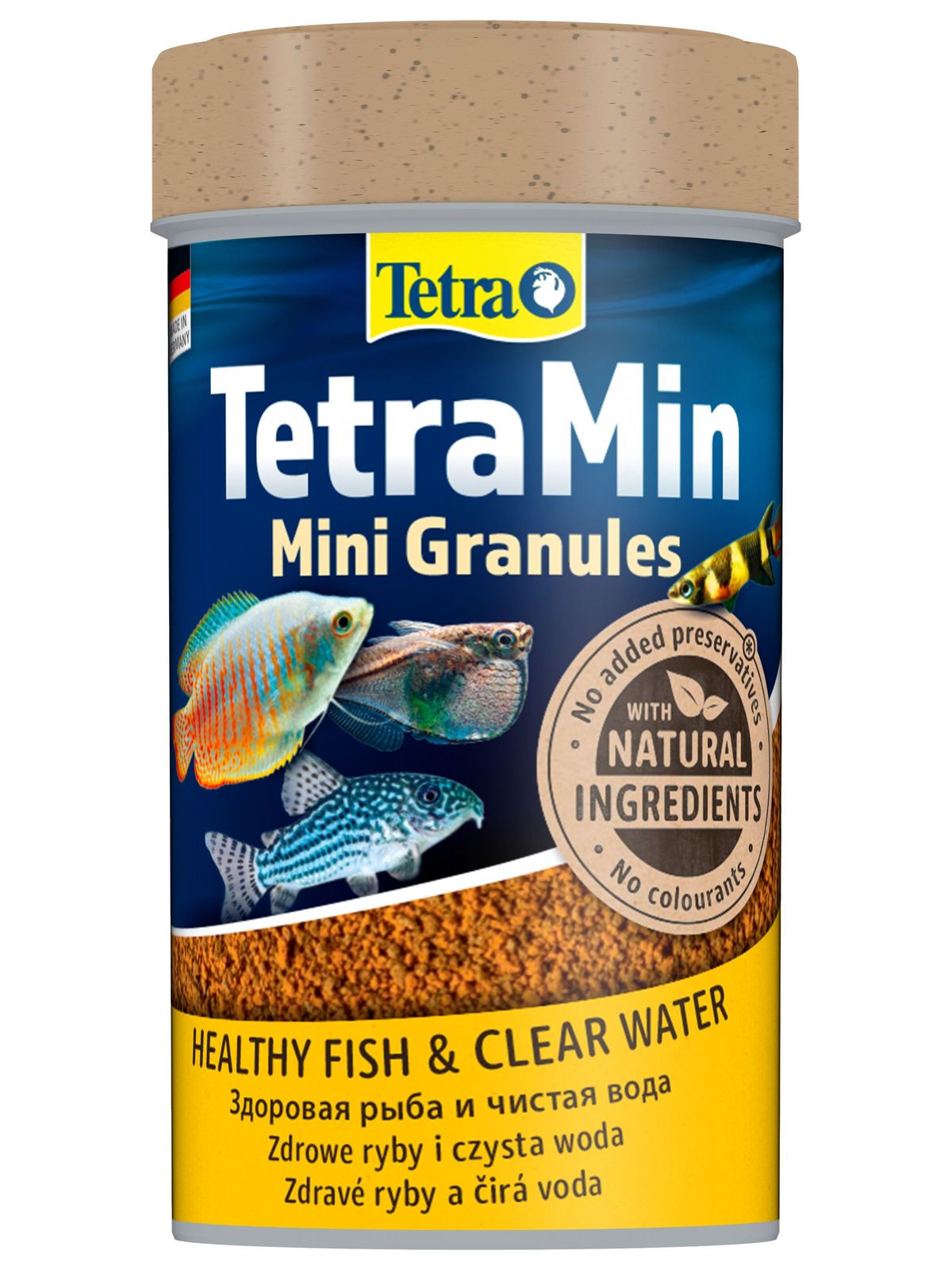 TetraMin Mini Granules корм в mini гранулах для молоди и мелких рыб 100 мл