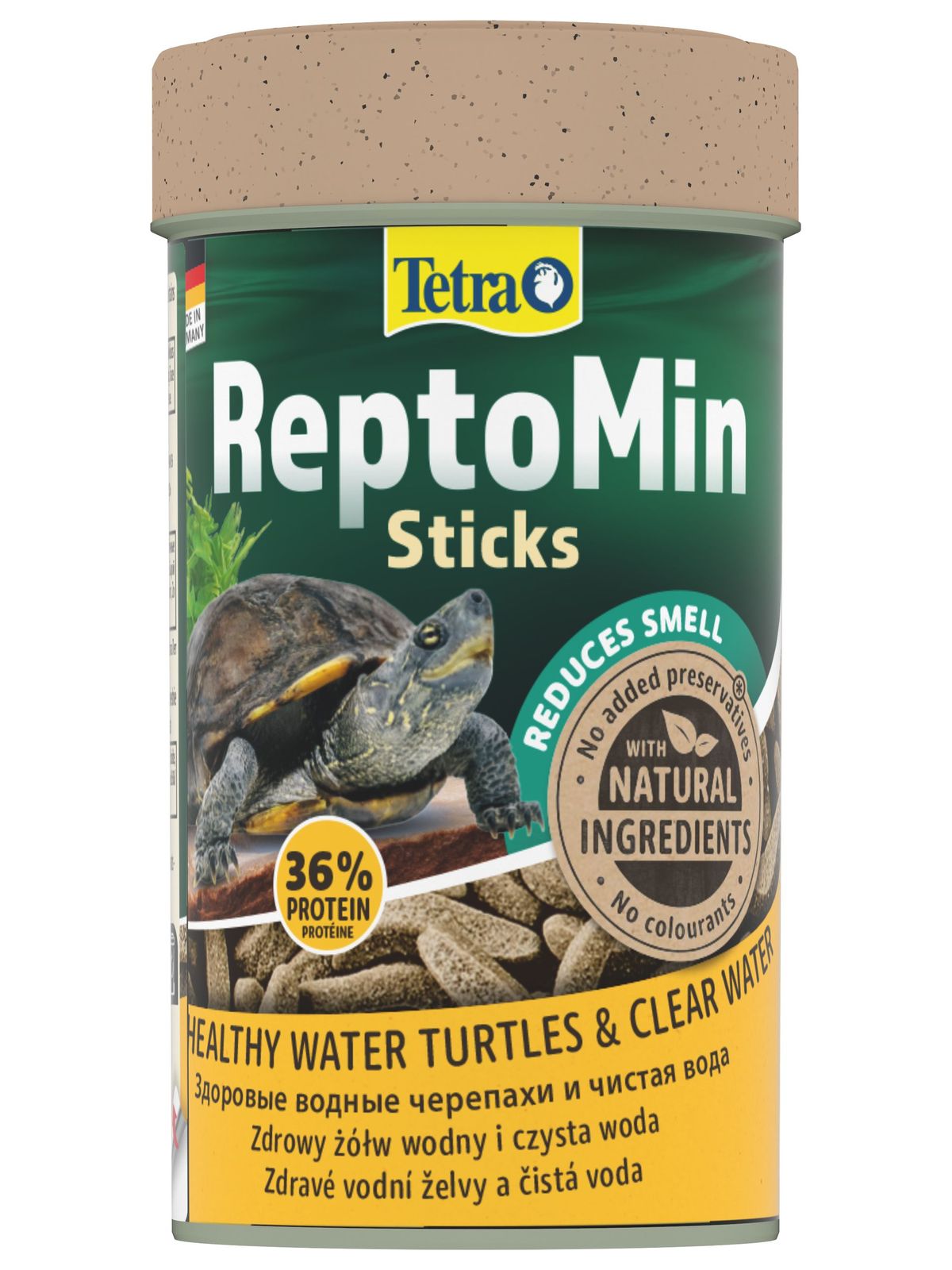 Tetra ReptoMin корм в виде палочек для водных черепах 100 мл