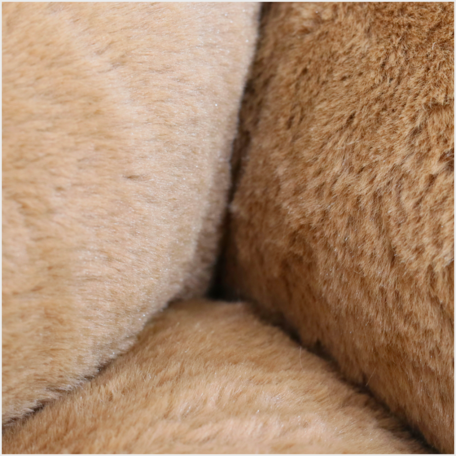 STORYTAILS Лежанка LOOIE прямоугольная с мехом Красный  M 70 x 60 x 23 см