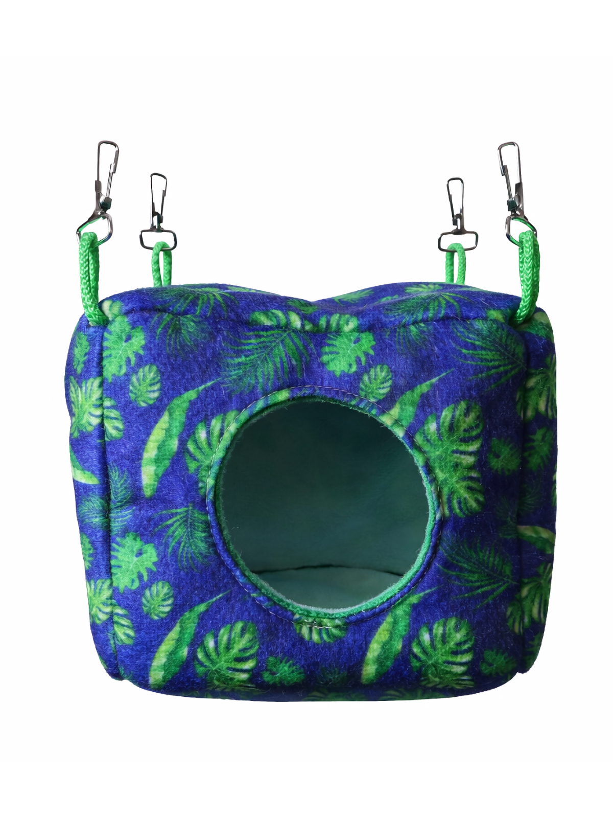 Bambini Pets Домик-гамак подвесной из фетра  «Куб» для грызунов и хорьков 16*16*16 см