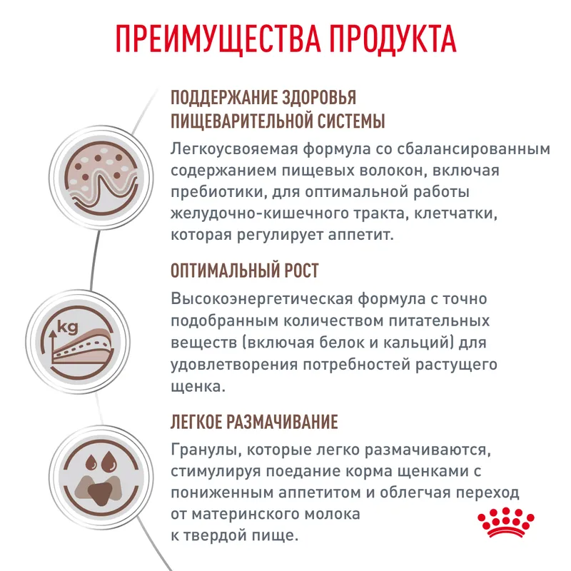 Royal canin Royal Сanin Gastrointestinal Puppy Сухой корм для щенков при расстройствах пищеварения 2,5кг