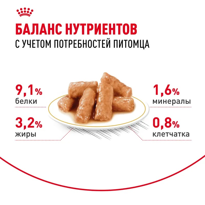 ROYAL CANIN Влажный Корм для британских кошек 1шт-85гр 4627180240284