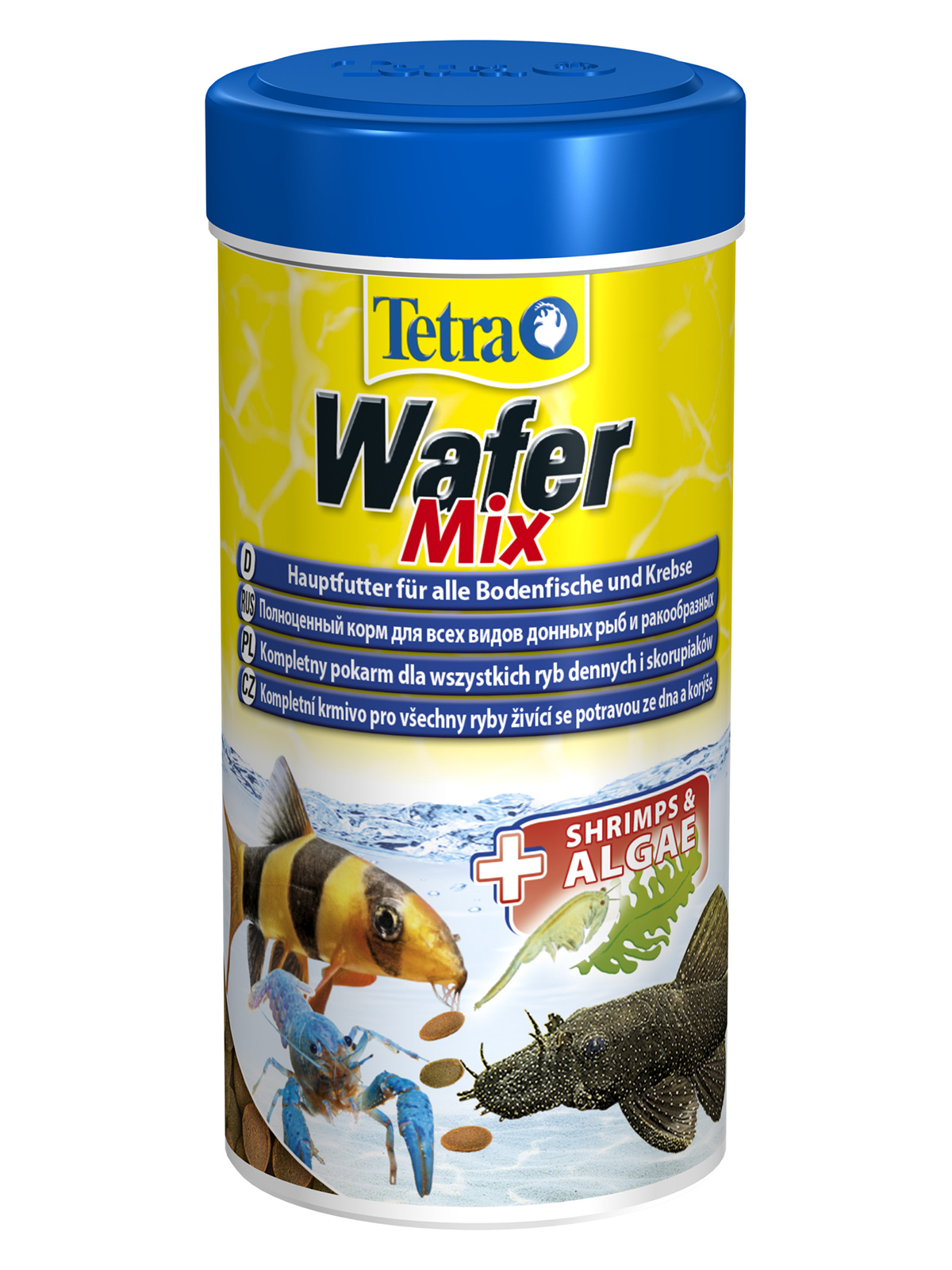 TetraWaferMix корм-чипсы для всех донных рыб 250 мл.