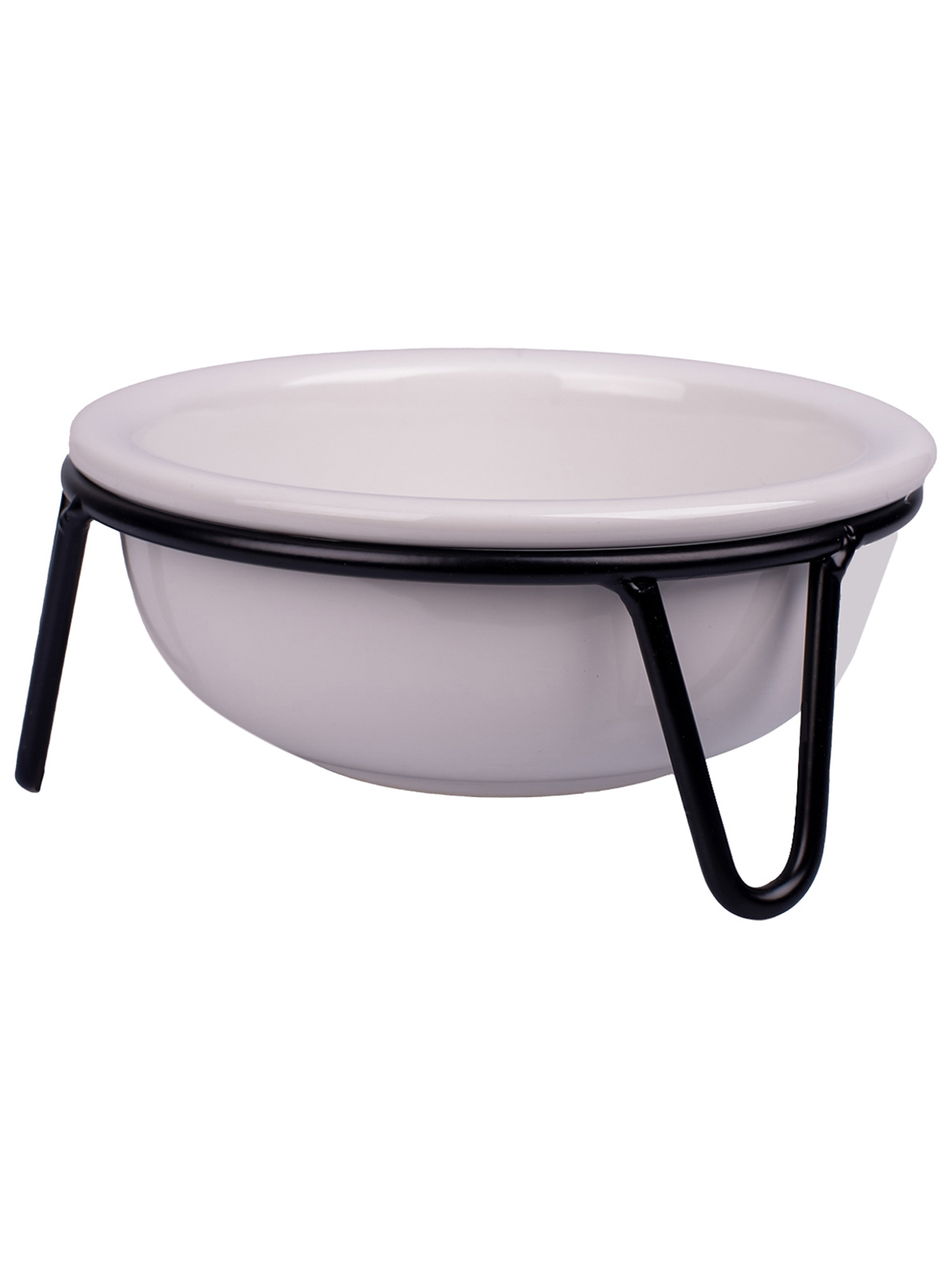 Миска Mr.Kranch на подставке Овечка 370 мл белая