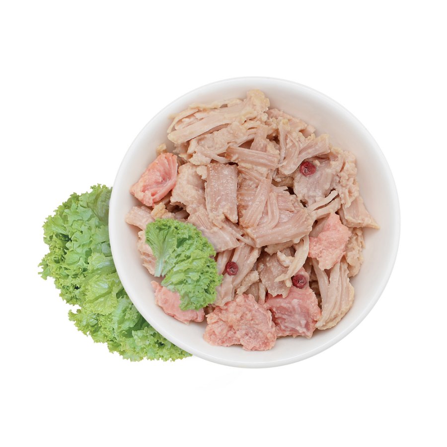 Lucky bits Консервы для кошек,  филе индейки и тунца с брусникой, 100 г