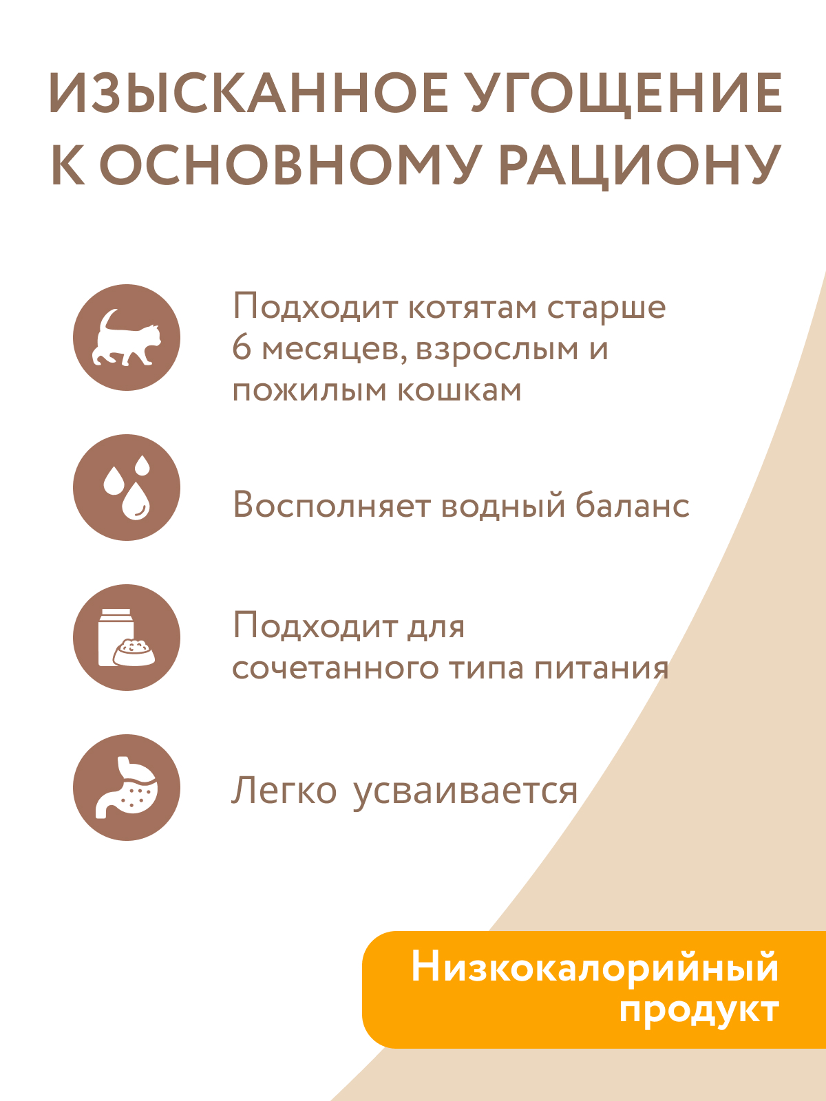 Мнямс Влажный дополнительный корм На каждый день для кошек и котят старше 6 месяцев "курица в нежном желе" 80 г