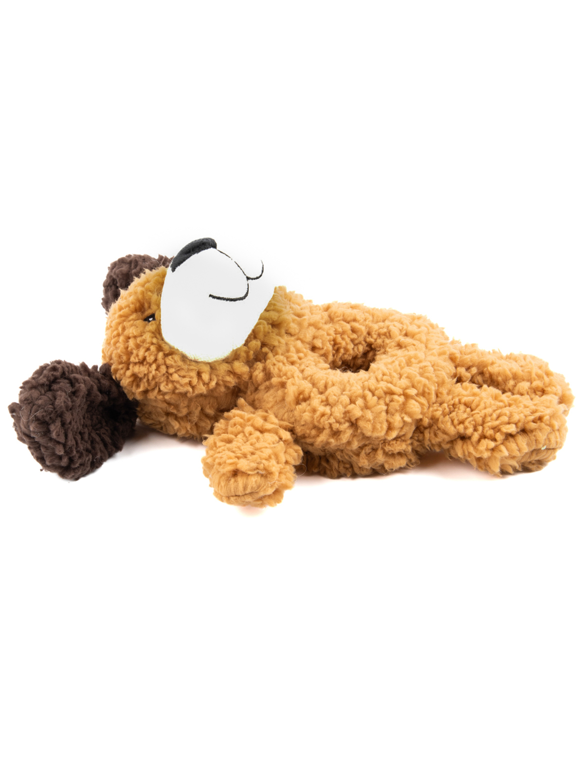 Aromadog Игрушка AROMADOG Rescue для собак Собачка-кольцо 25 см с пищалкой, рыжая