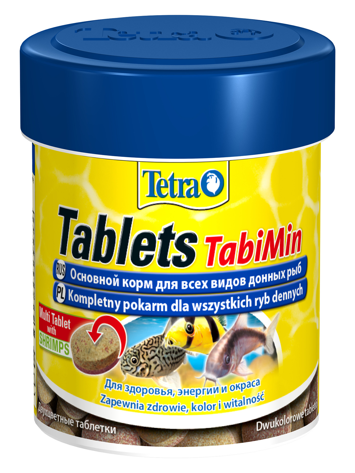 TetraTabletsTabiMin корм для всех видов донных рыб 120 таб.