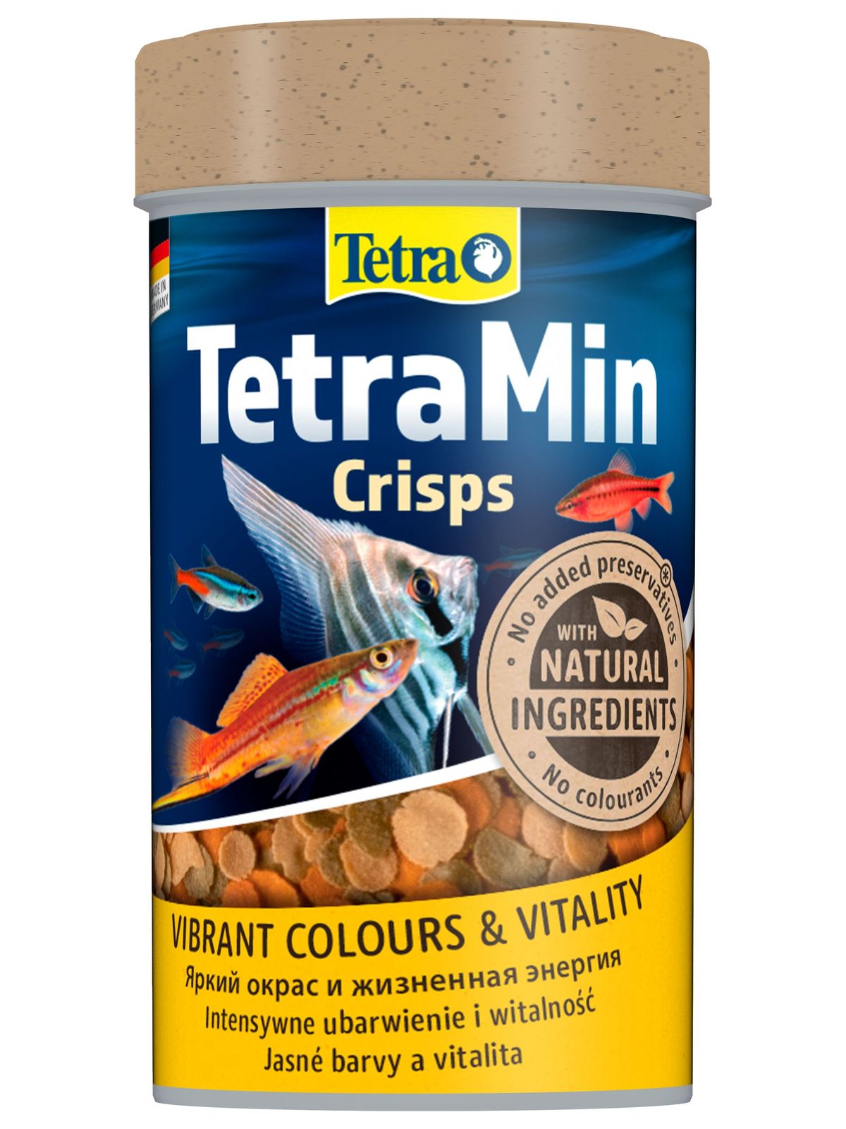 TetraMin Crisps корм-чипсы для всех видов рыб 100 мл