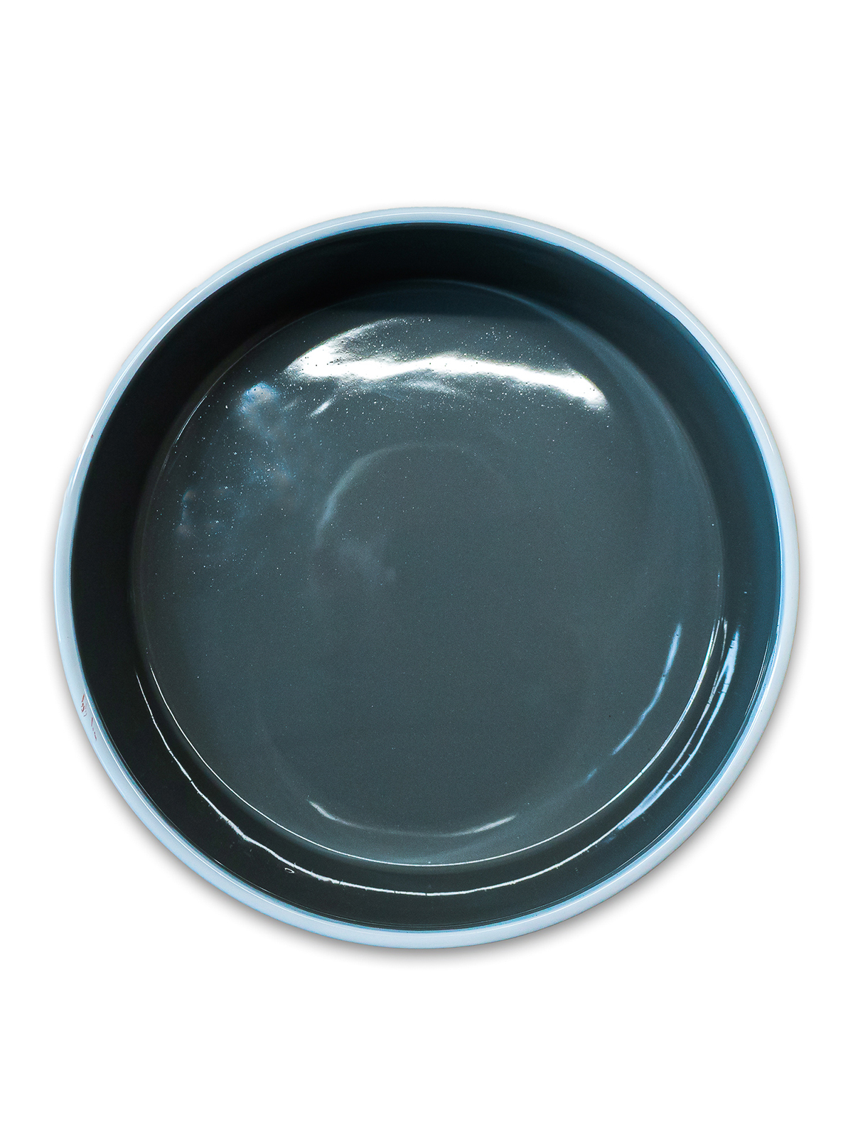 Миска Mr.Kranch керамическая для собак с рисунком 350 мл серая