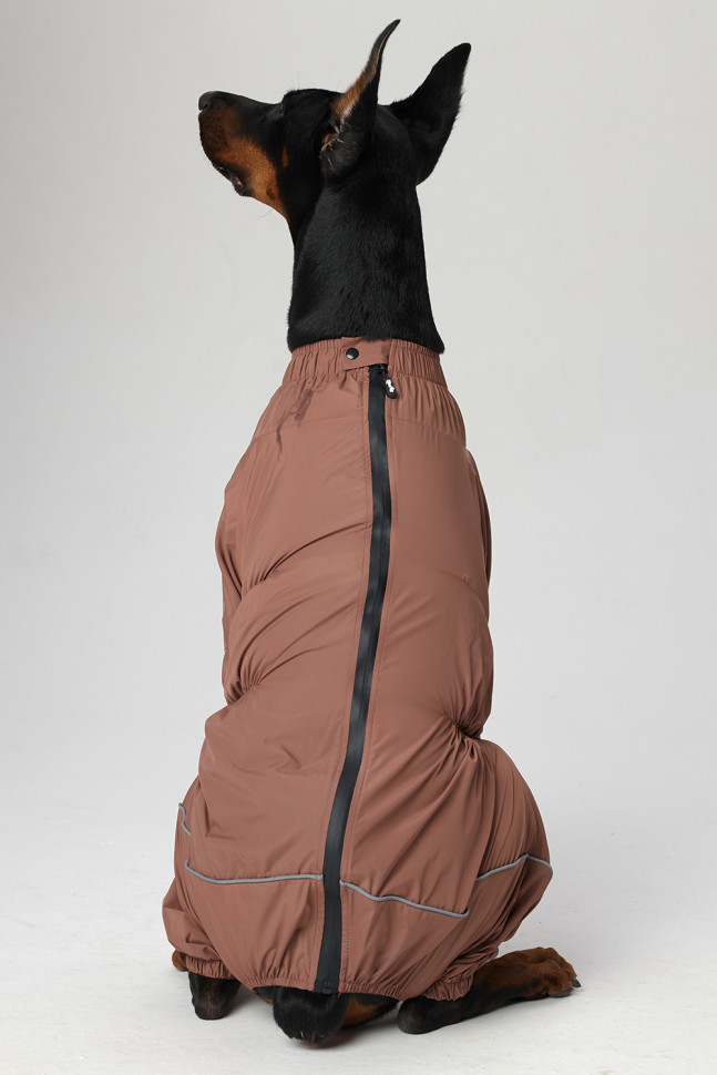 Дождевик LionPets SDK-2550-128 на девочку, цвет: Шоколадный (Размер 1 (спинка 54 см, обхват шеи 32-50 см, обхват груди 44-66 см))