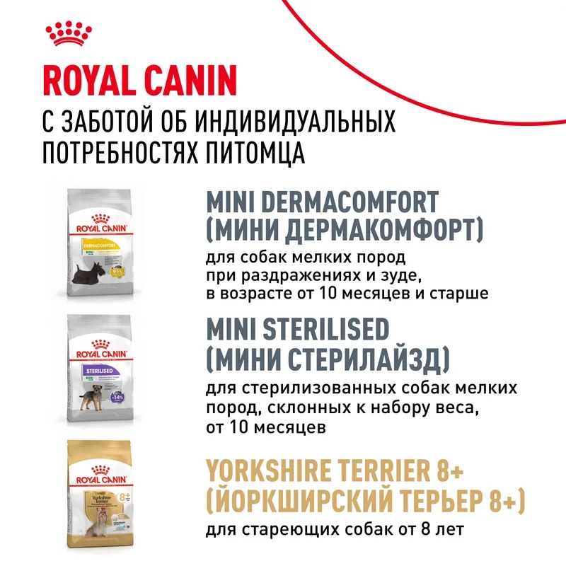 Royal Canin Сухой корм для собак Yorkshire Terrier Adult, для Йоркширский Терьер 7,5 кг