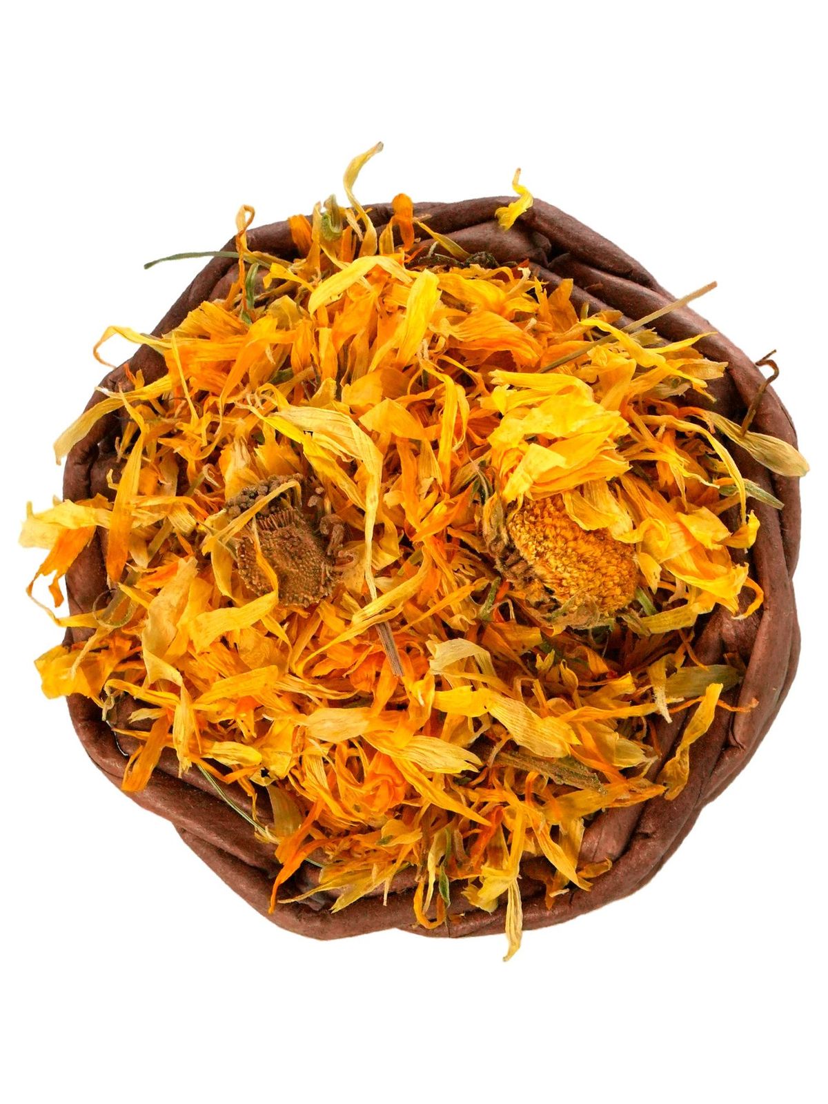 Лакомство Bambini Pets Корзина с высушенными цветками календулы для грызунов и кроликов, 10 г.