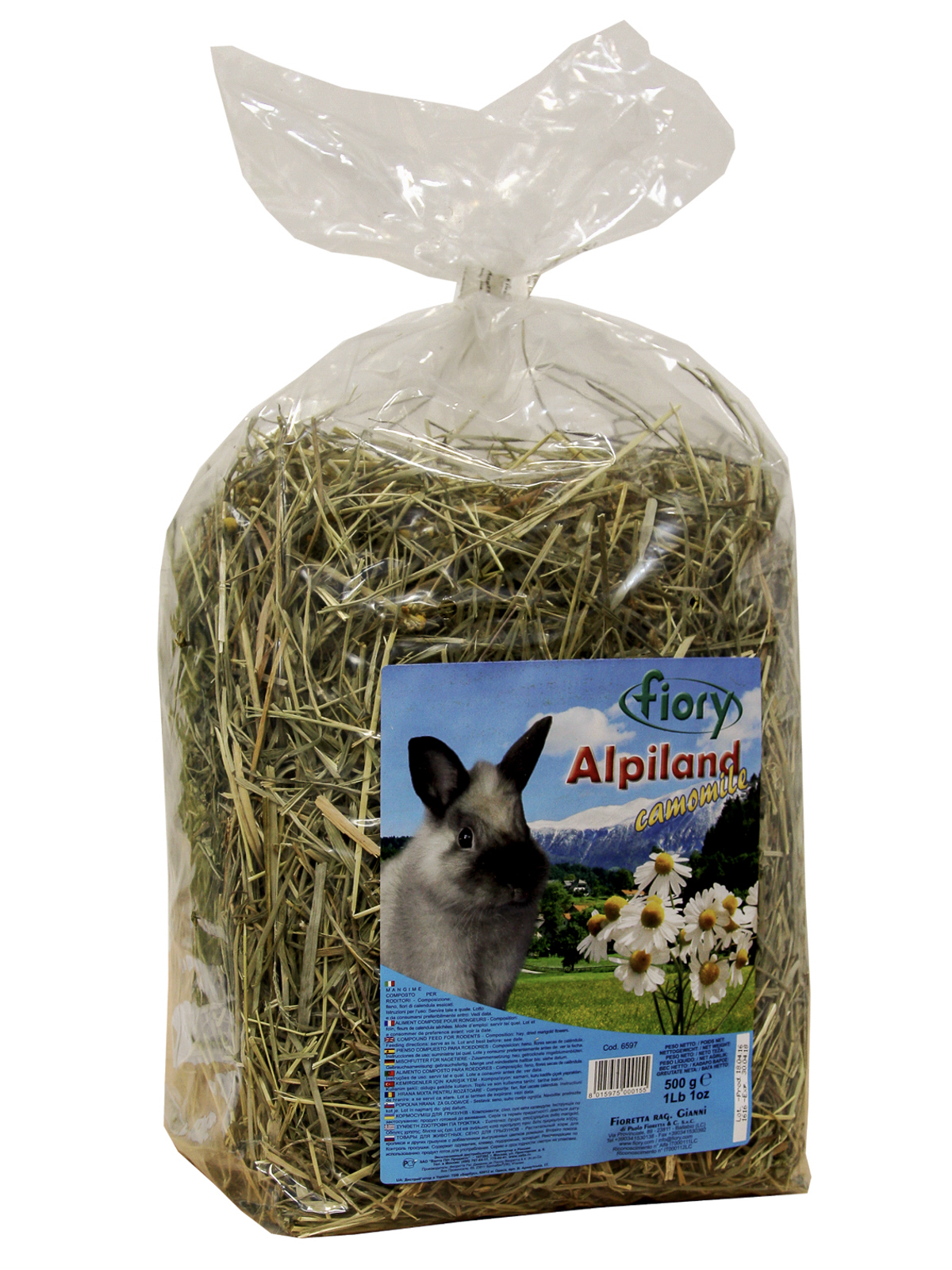 Сено Fiory Alpiland Camomile альпийское с ромашкой 500 г
