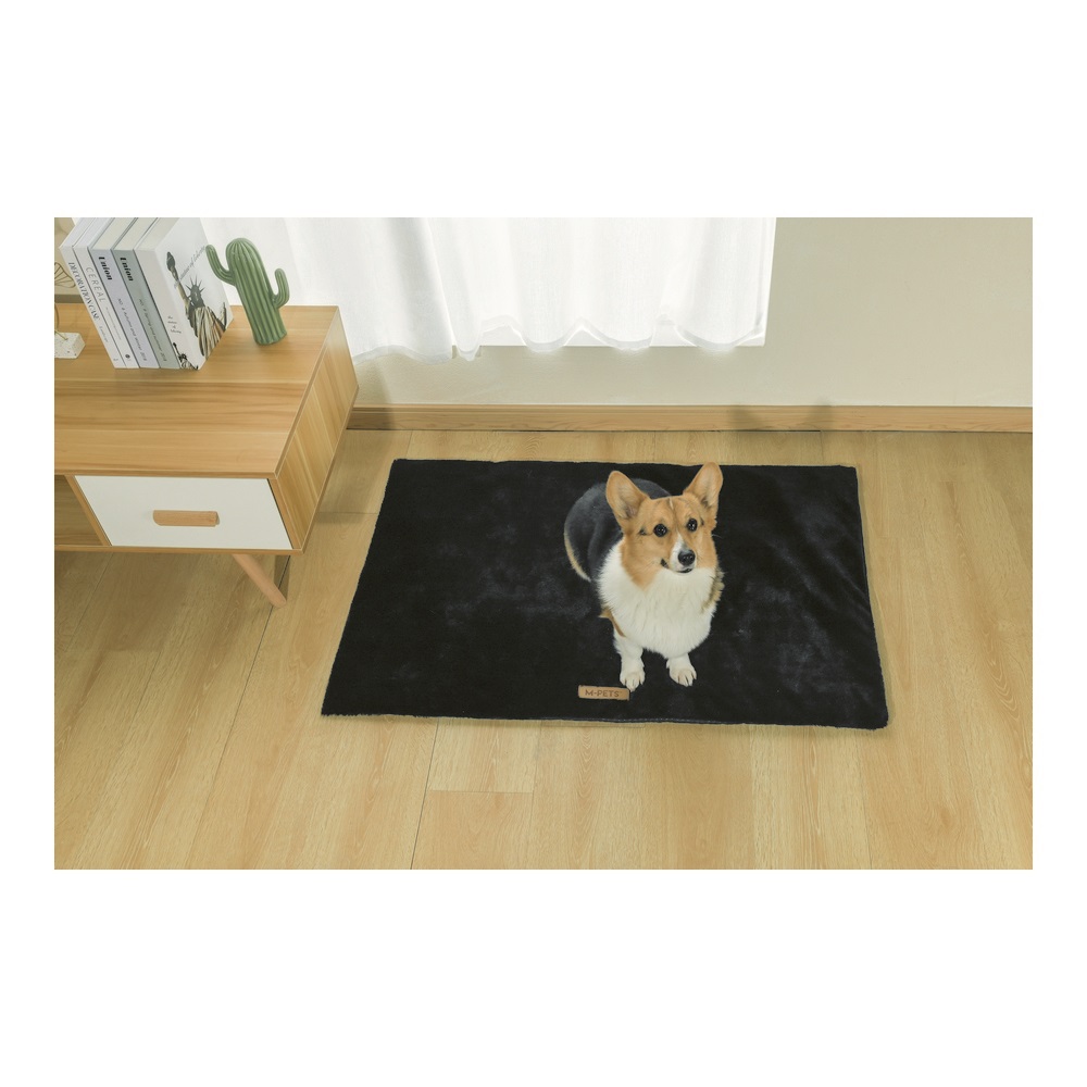 M-PETS Коврик самонагревающийся Warmo, размер XL, 70х110 см, цвет черный