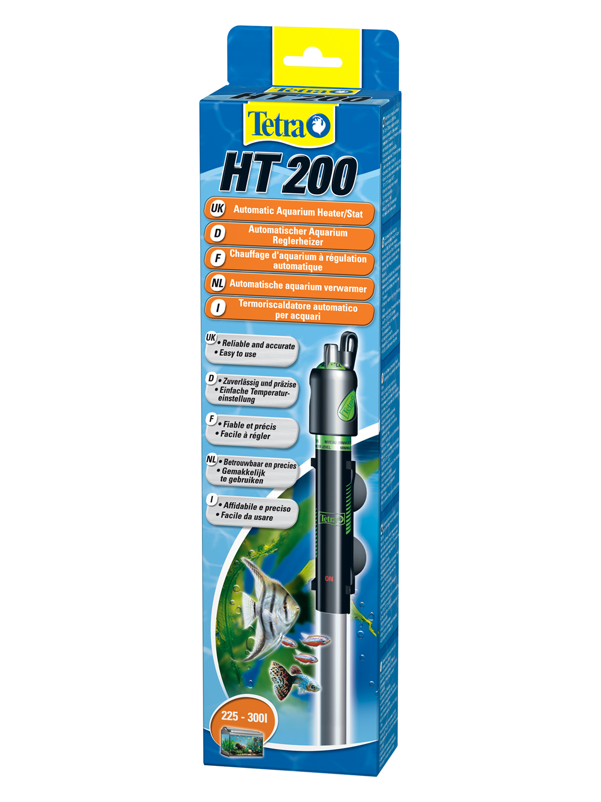 Tetra HT 200 терморегулятор 200Bт для аквариумов 225-300 л