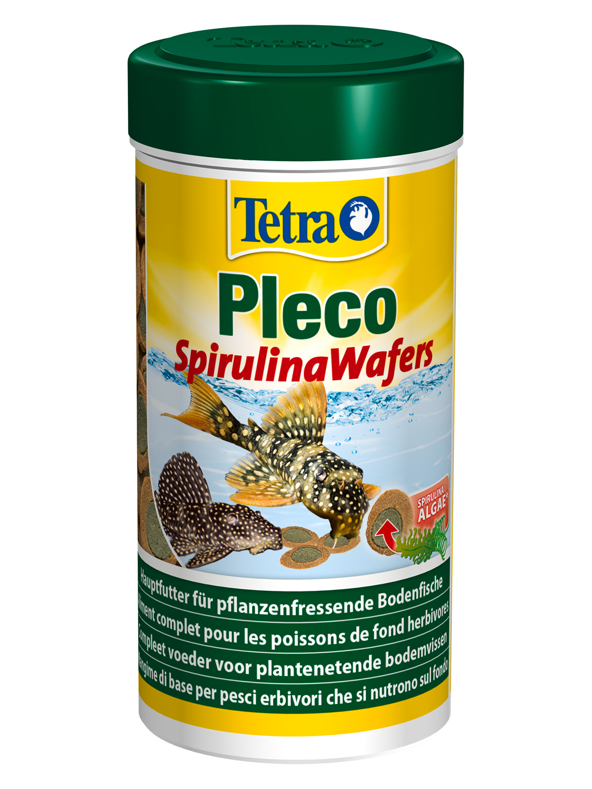 TetraPleco Spirulina Wafers корм для сомов чипсы 250 мл